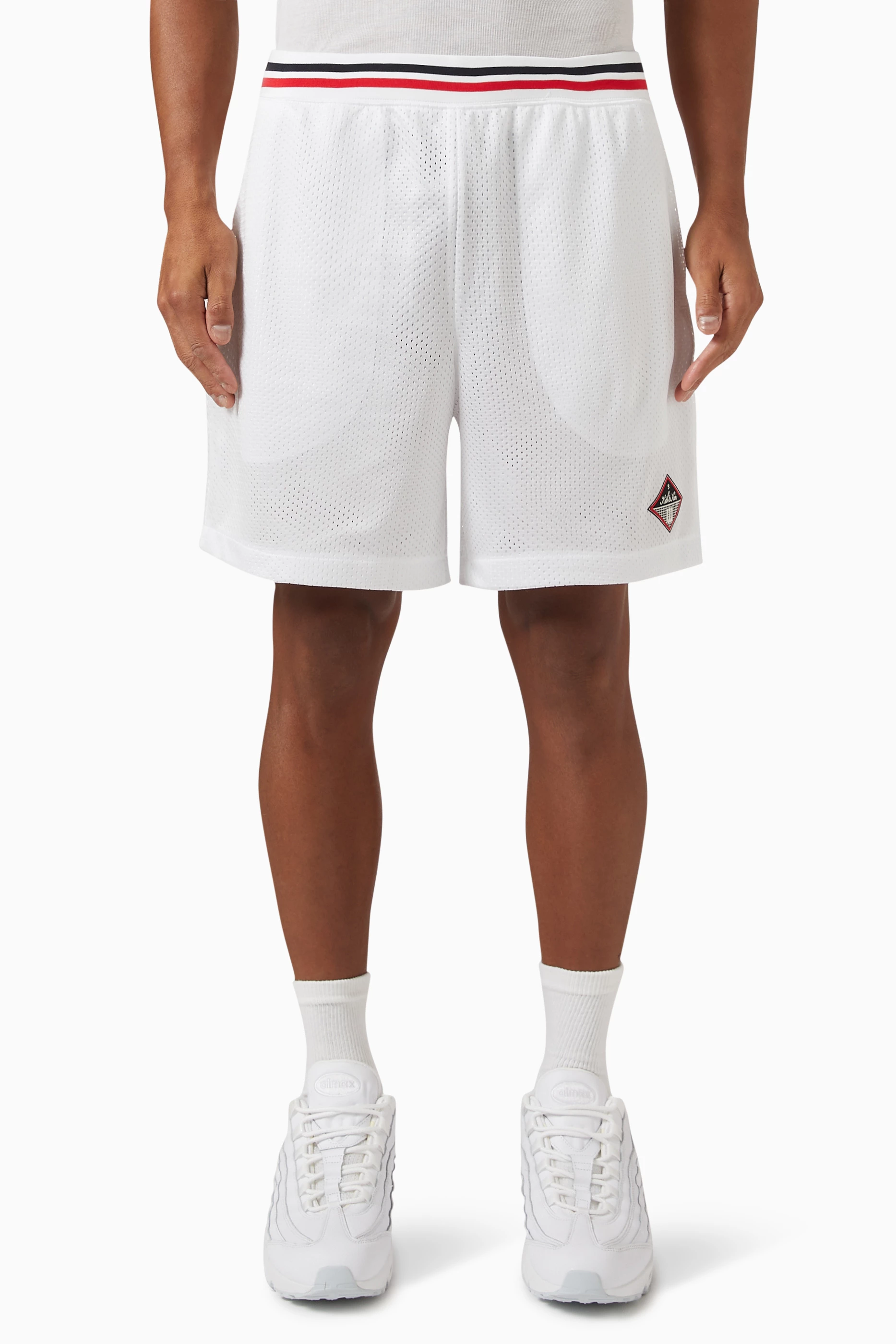 Basketball shorts with holes top