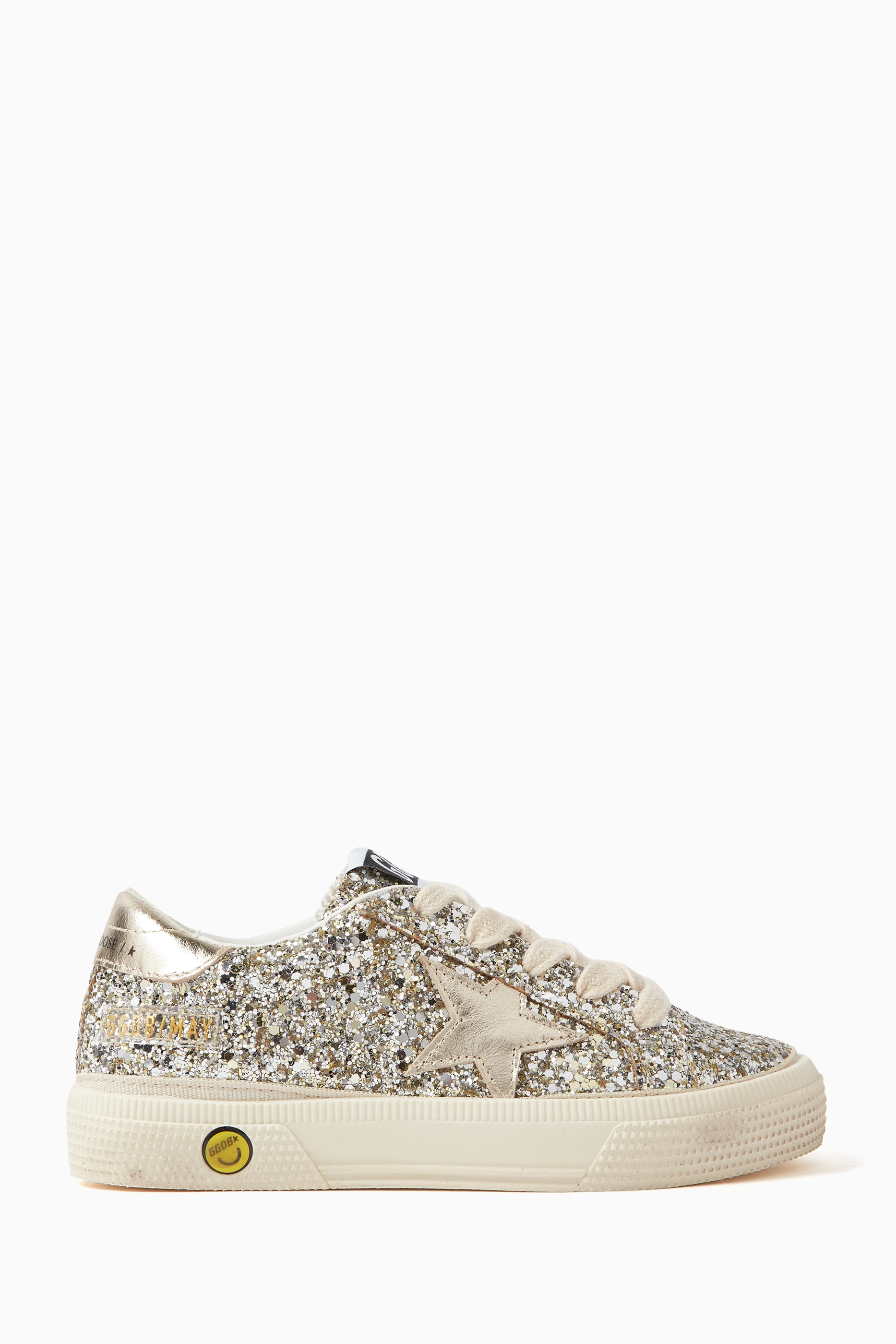 Gold glitter deals shoes