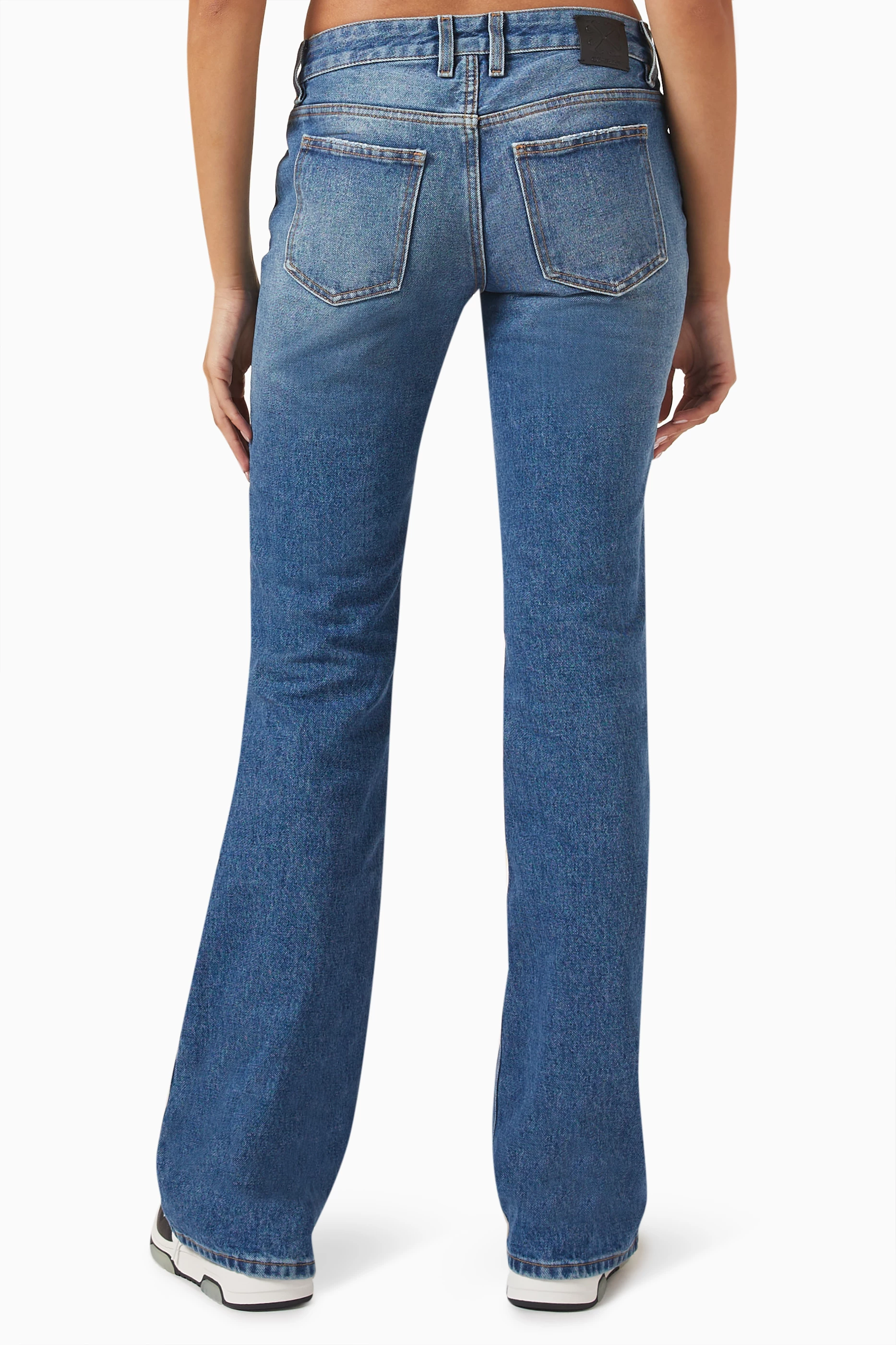 Skinny store flare jeans
