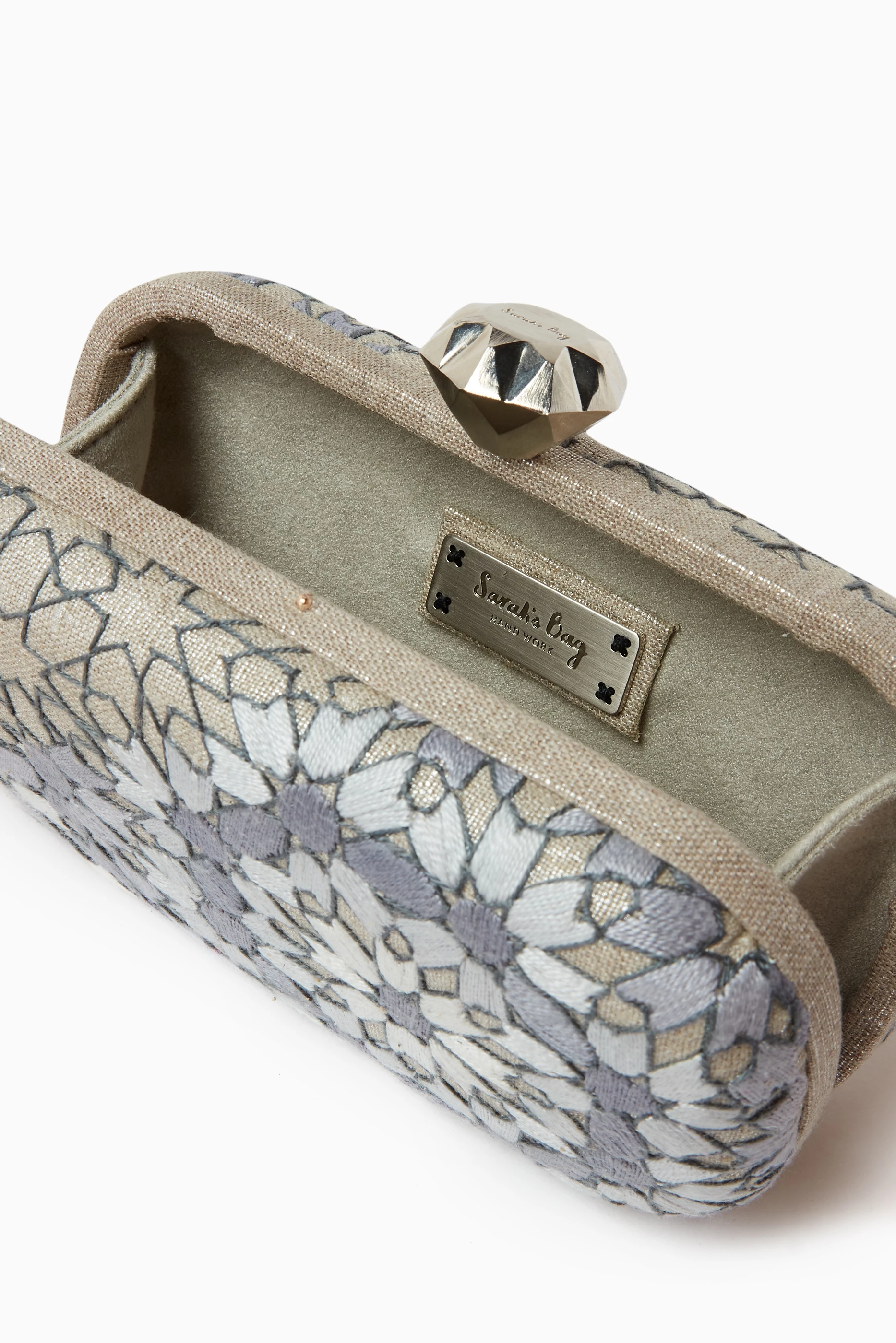 Canvas clutch hot sale