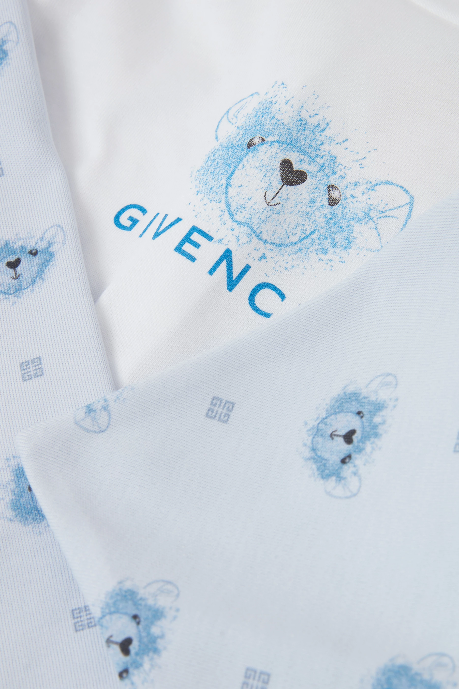 Baby blue givenchy online shirt