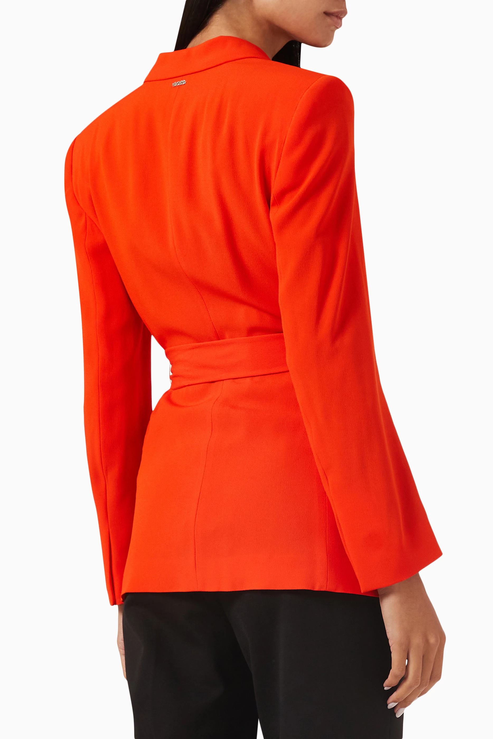 Orange blazer deals jacket