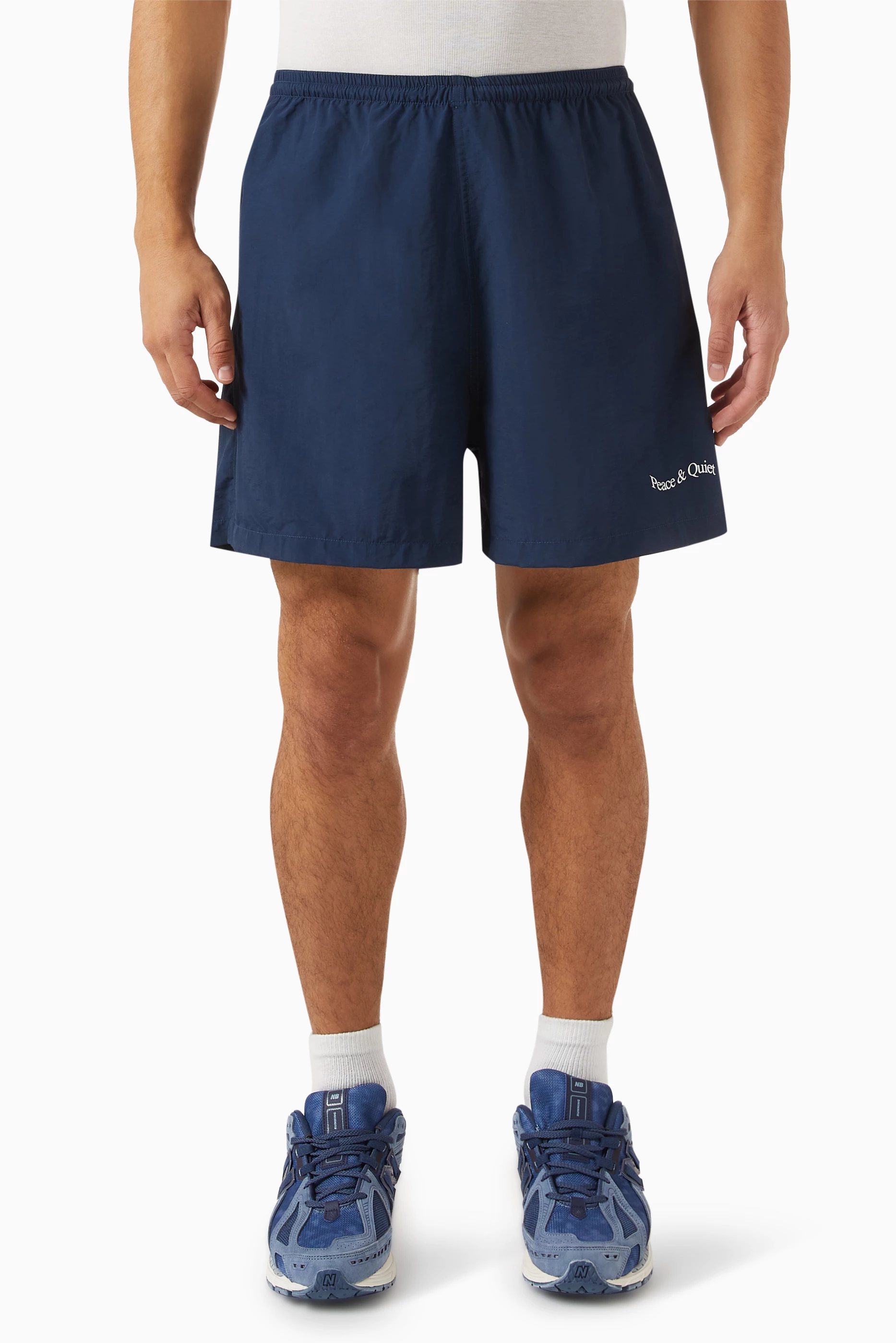 Blue shorts sales