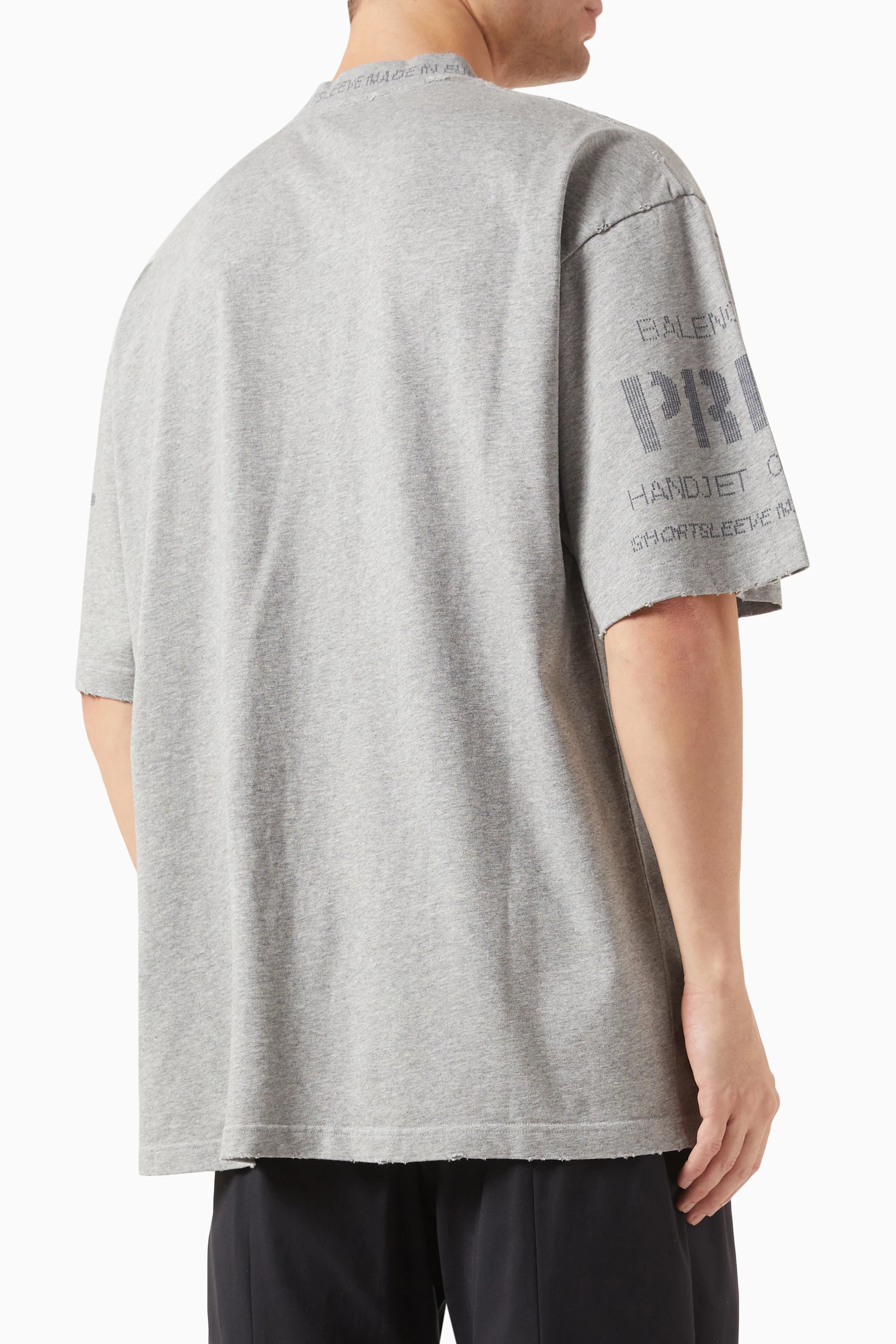 Balenciaga top shirt grey