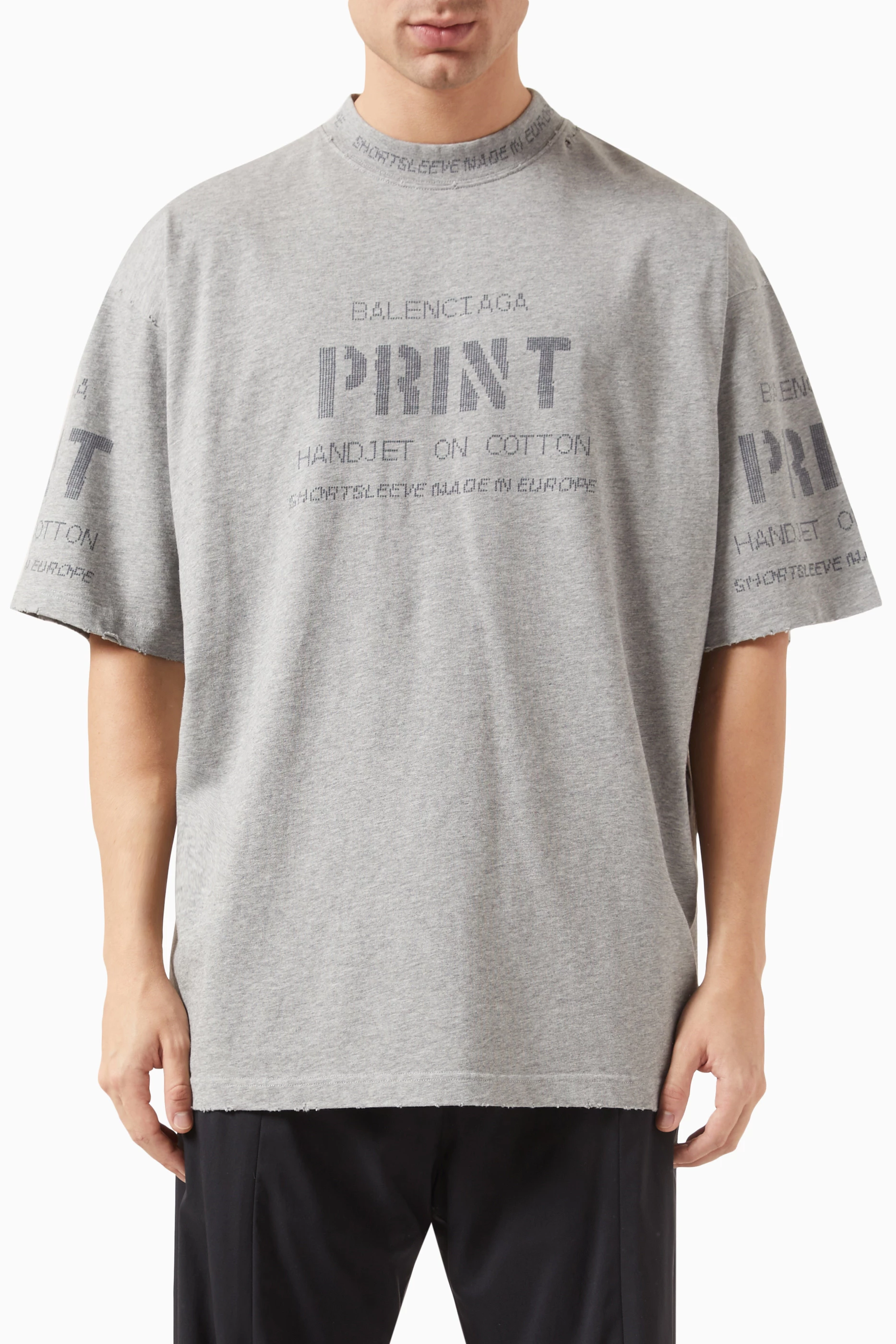 Balenciaga best sale graphic tee