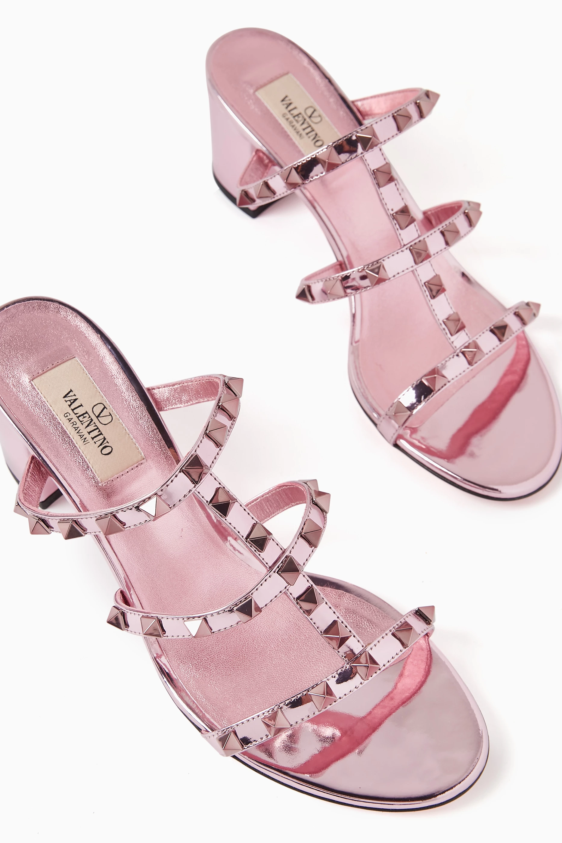 Valentino hotsell studded sandals