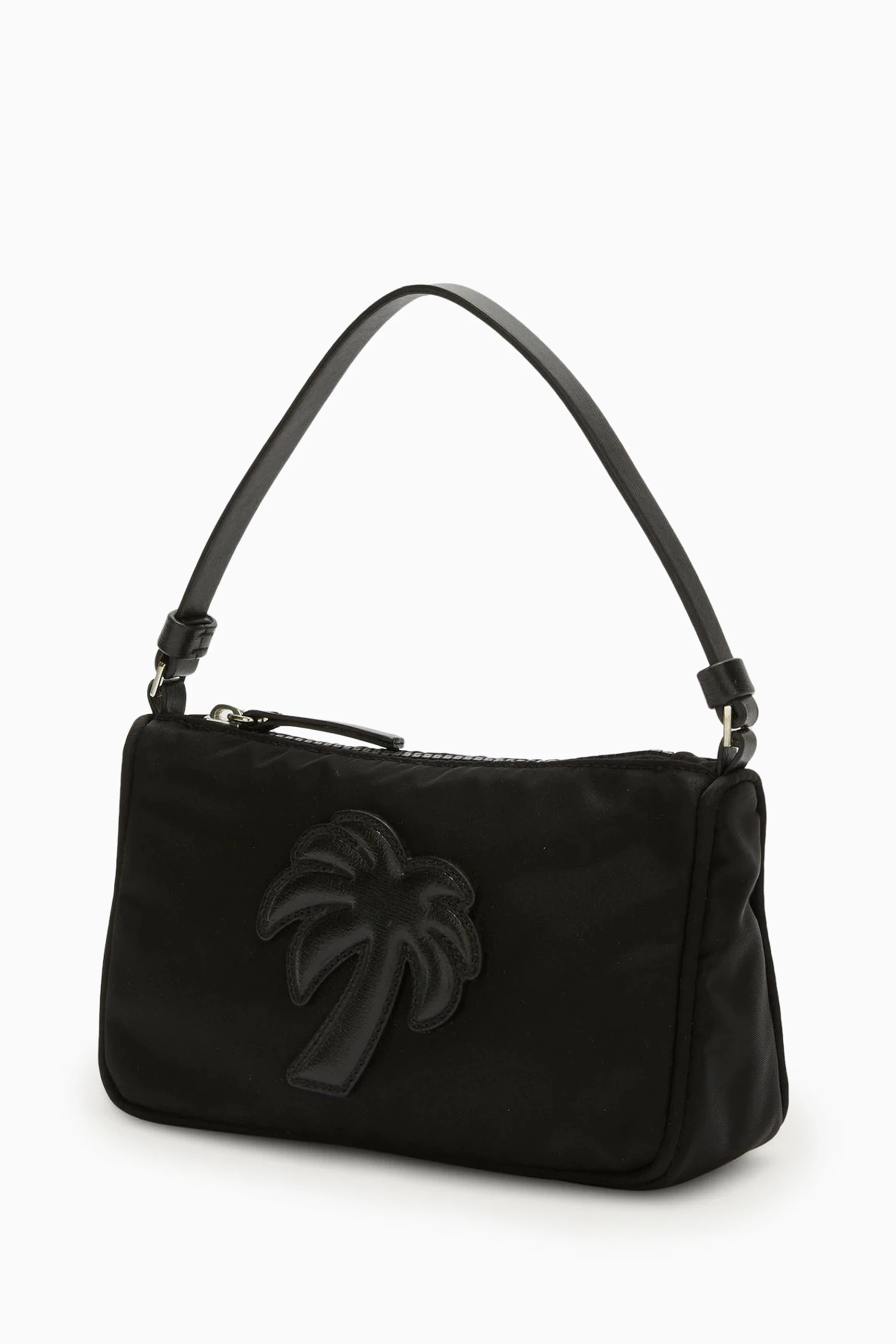Buy Palm Angels Black Palm Shoulder Bag in Nylon for Women in UAE