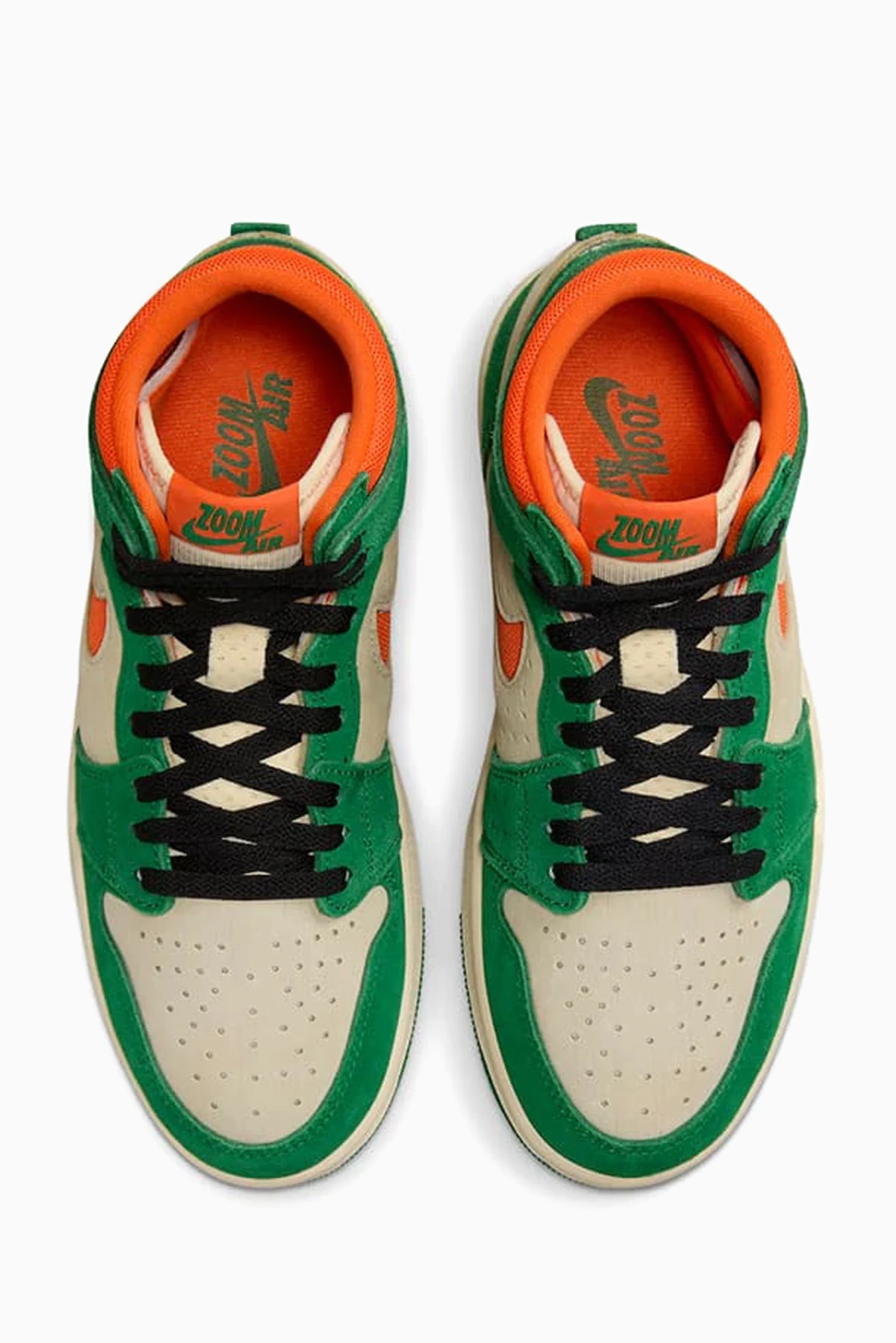 Jordan green and orange on sale