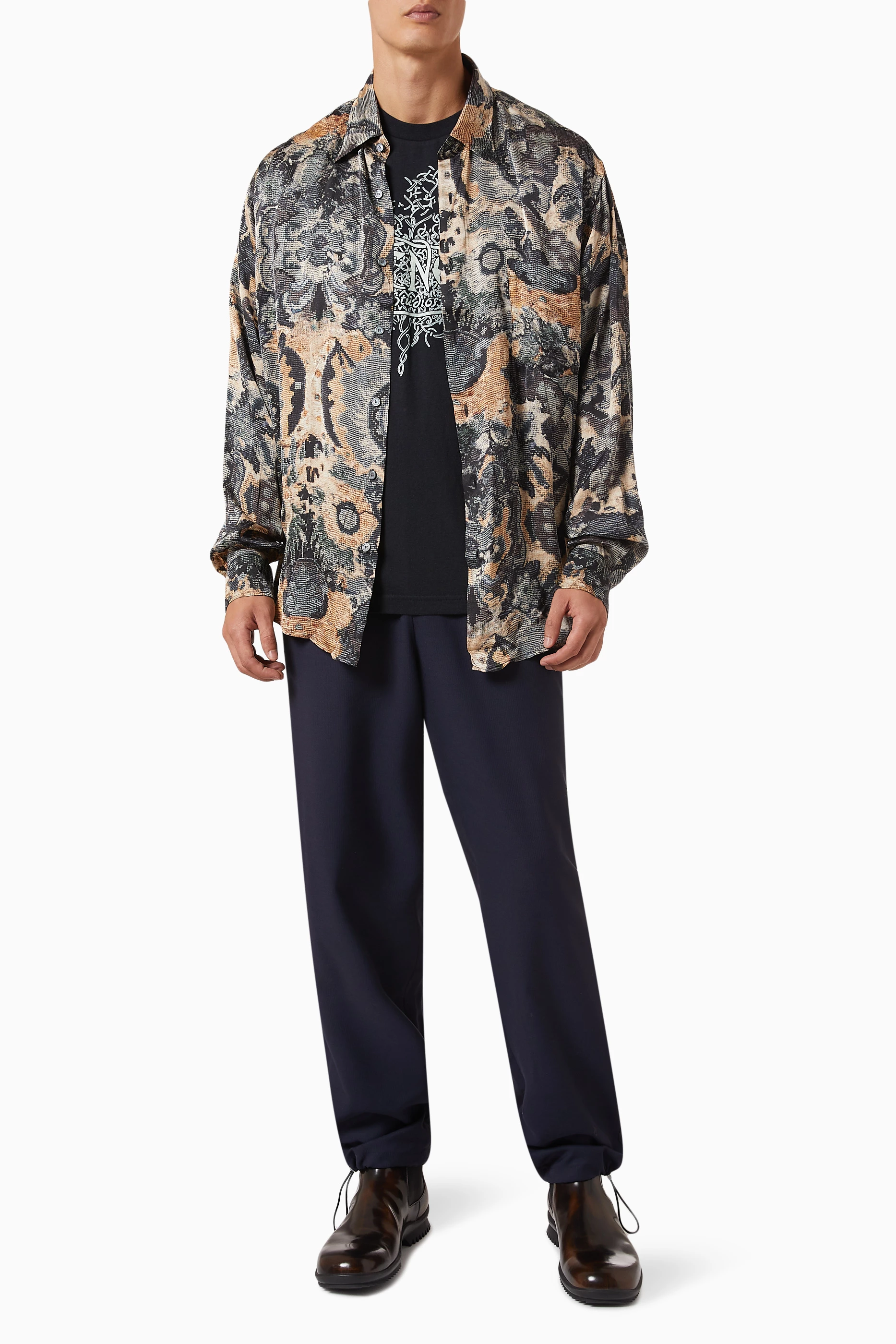 Acne studios floral shirt sales