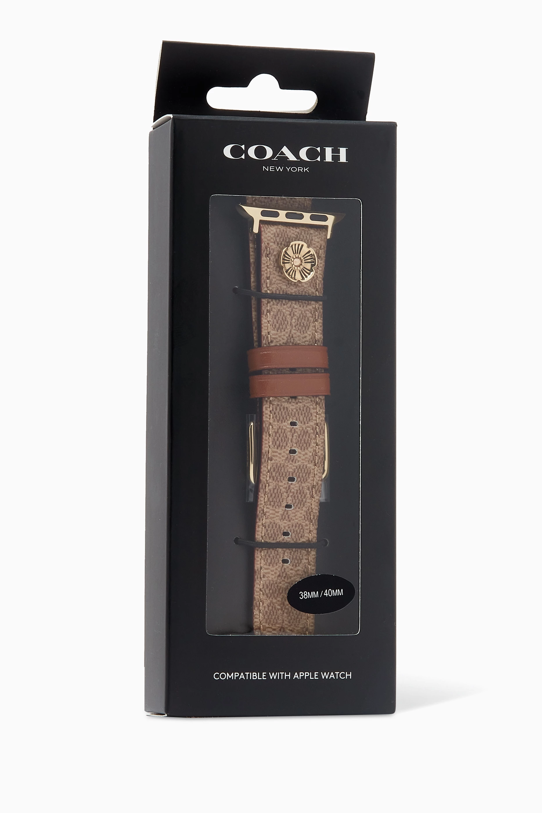 Coach leather watch band replacement hotsell