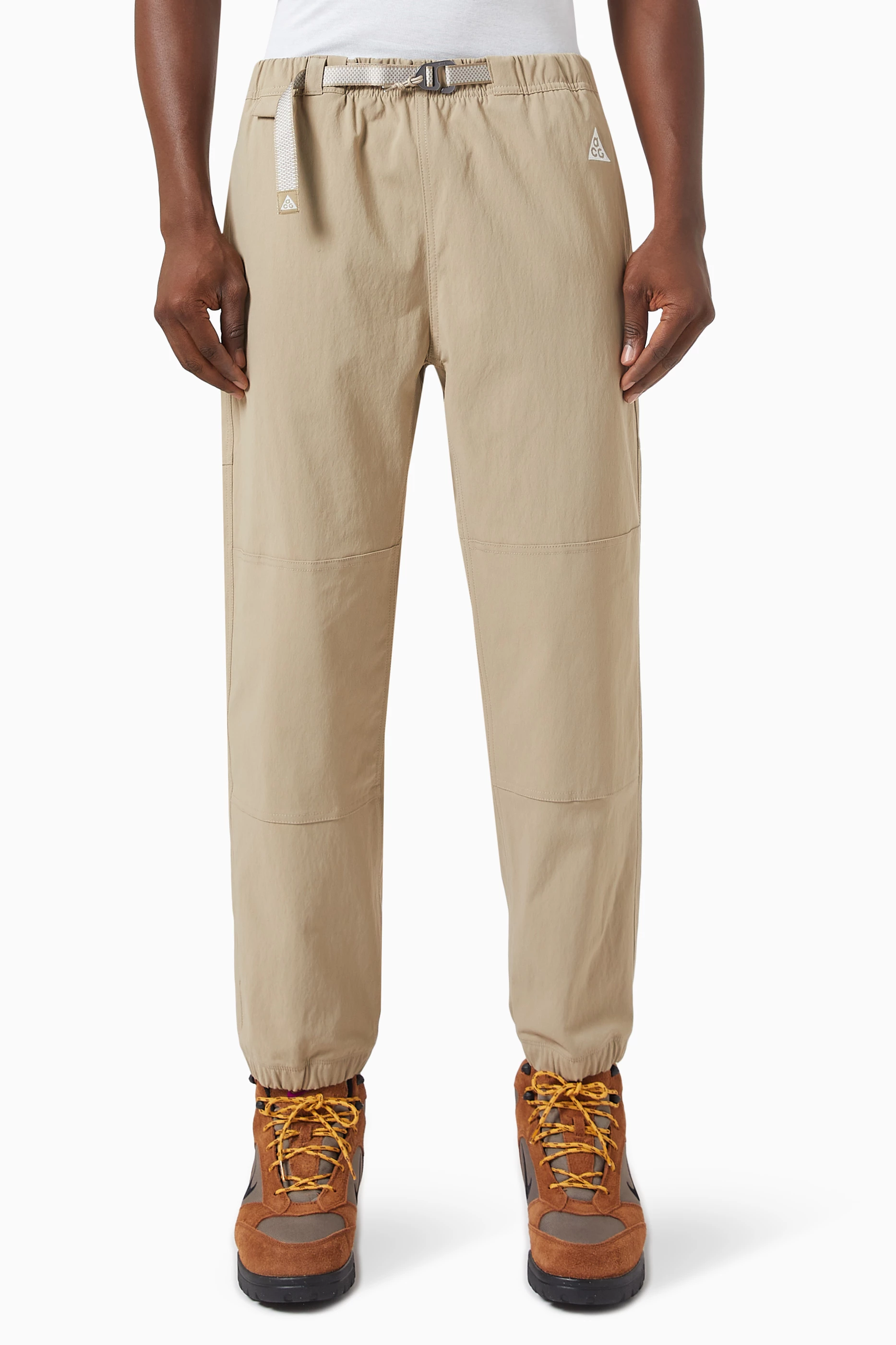 Buy Nike Neutral ACG Trail Pants in Stretch Woven Nylon for Men in