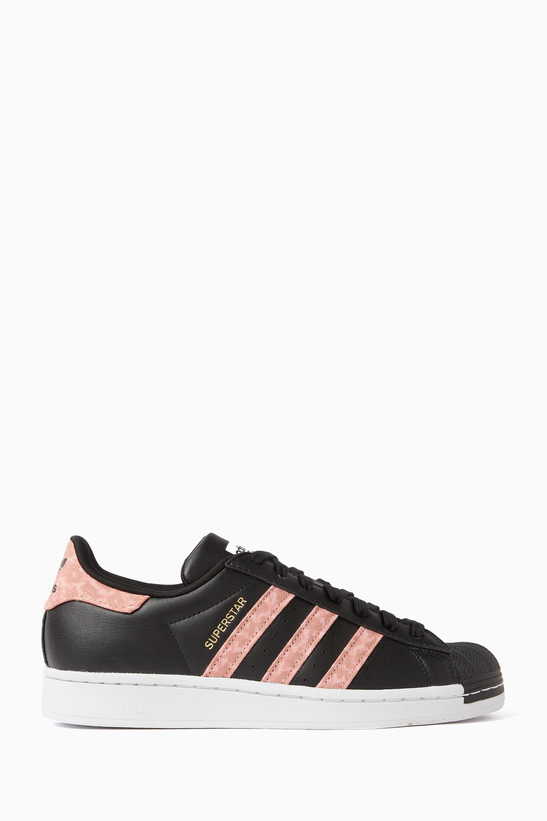 Black rose gold 2025 adidas superstar