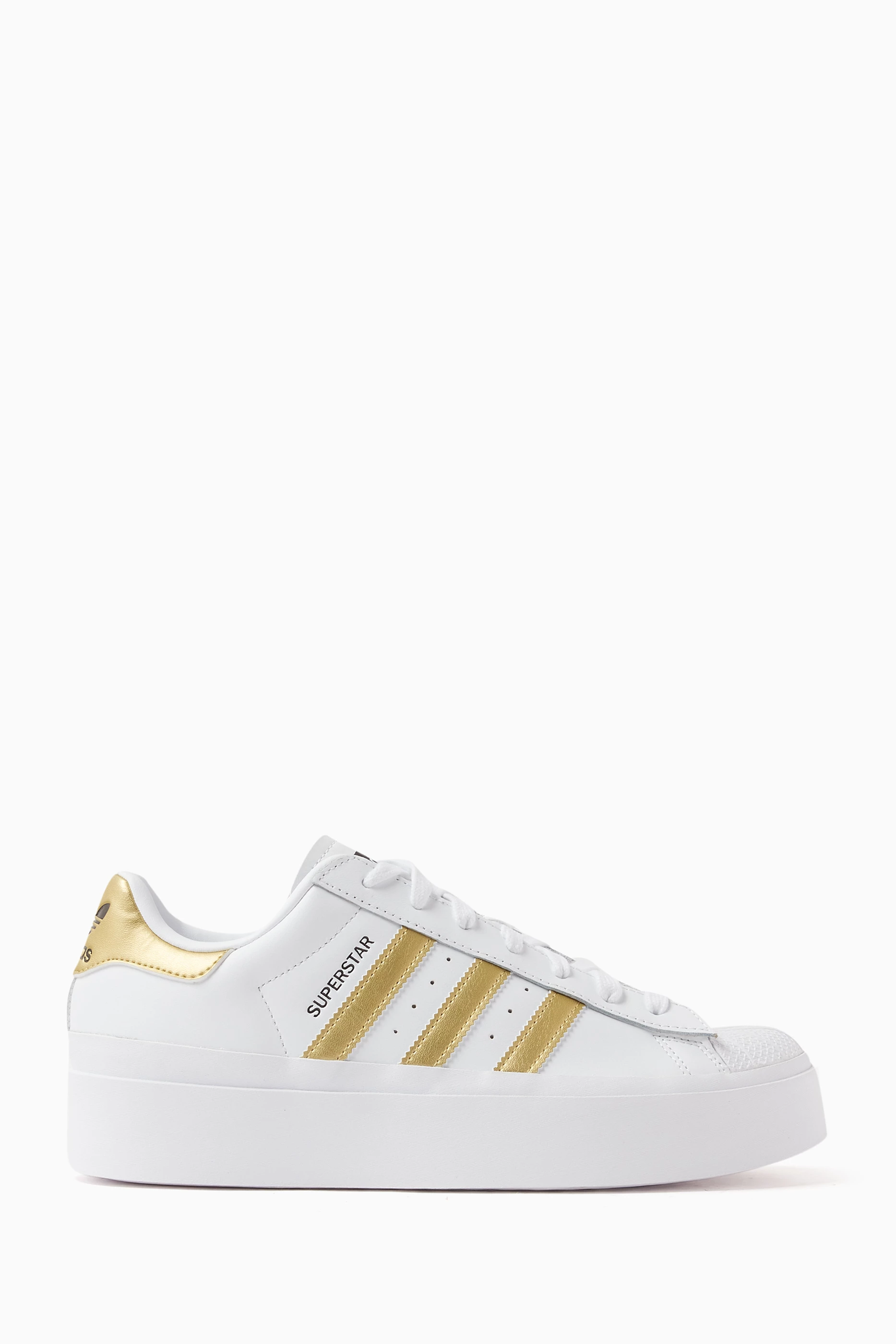 Buy adidas Gold Superstar Bonega Low top Sneakers in Leather for