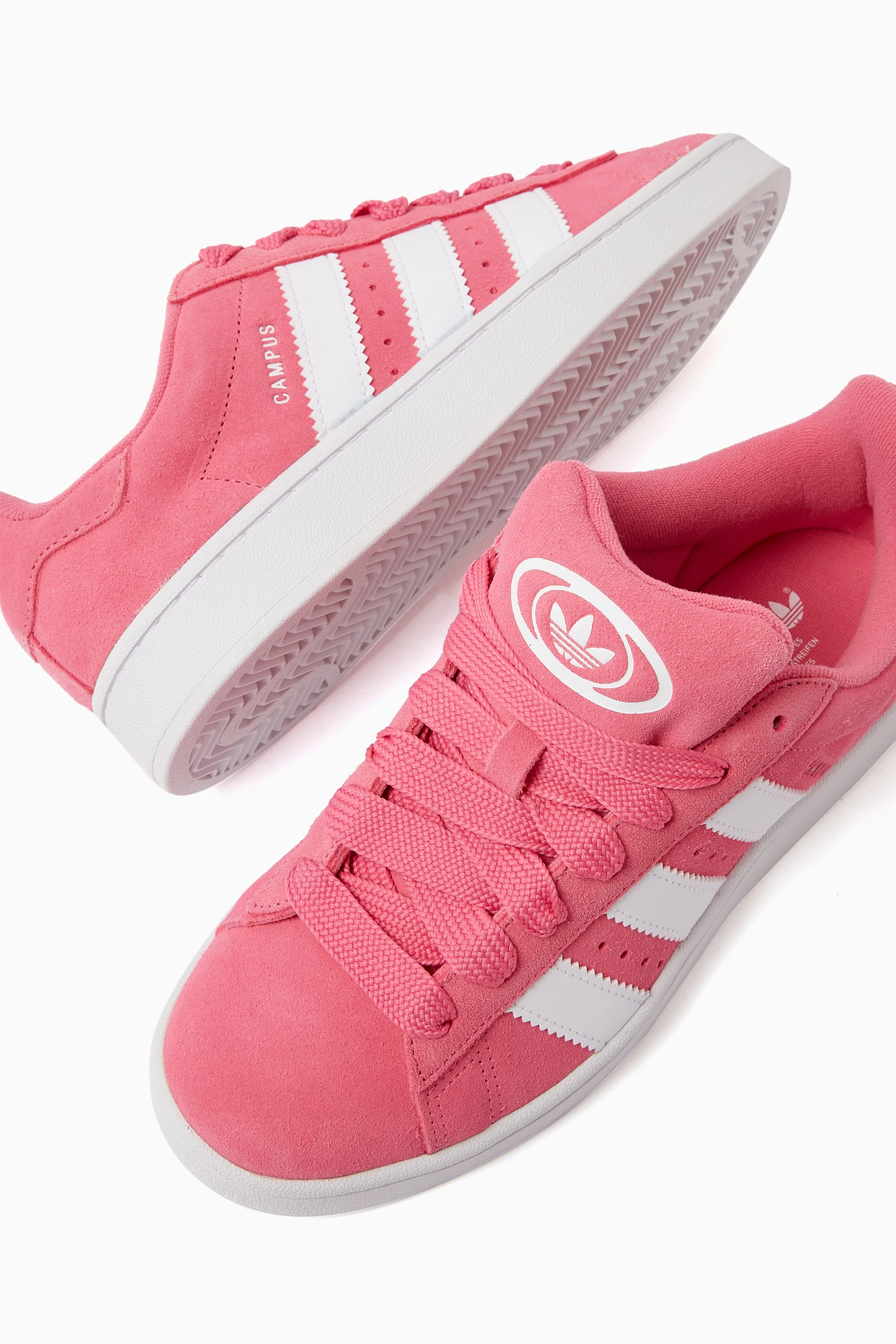 Buy adidas Pink Campus 00s Low top Sneakers in Suede for Women in