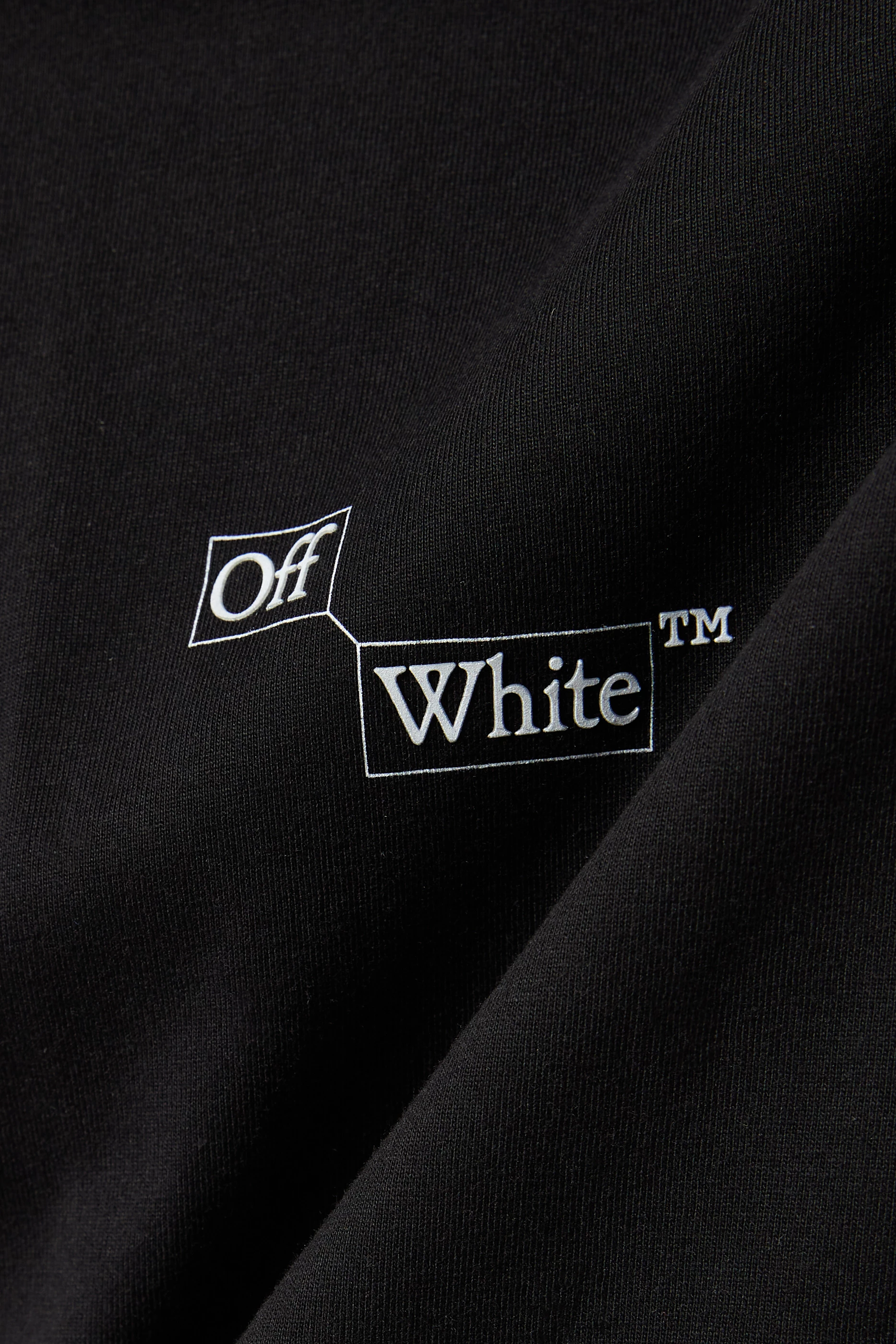 Buy Off White Black Blocks Book Oversized T shirt in Cotton for
