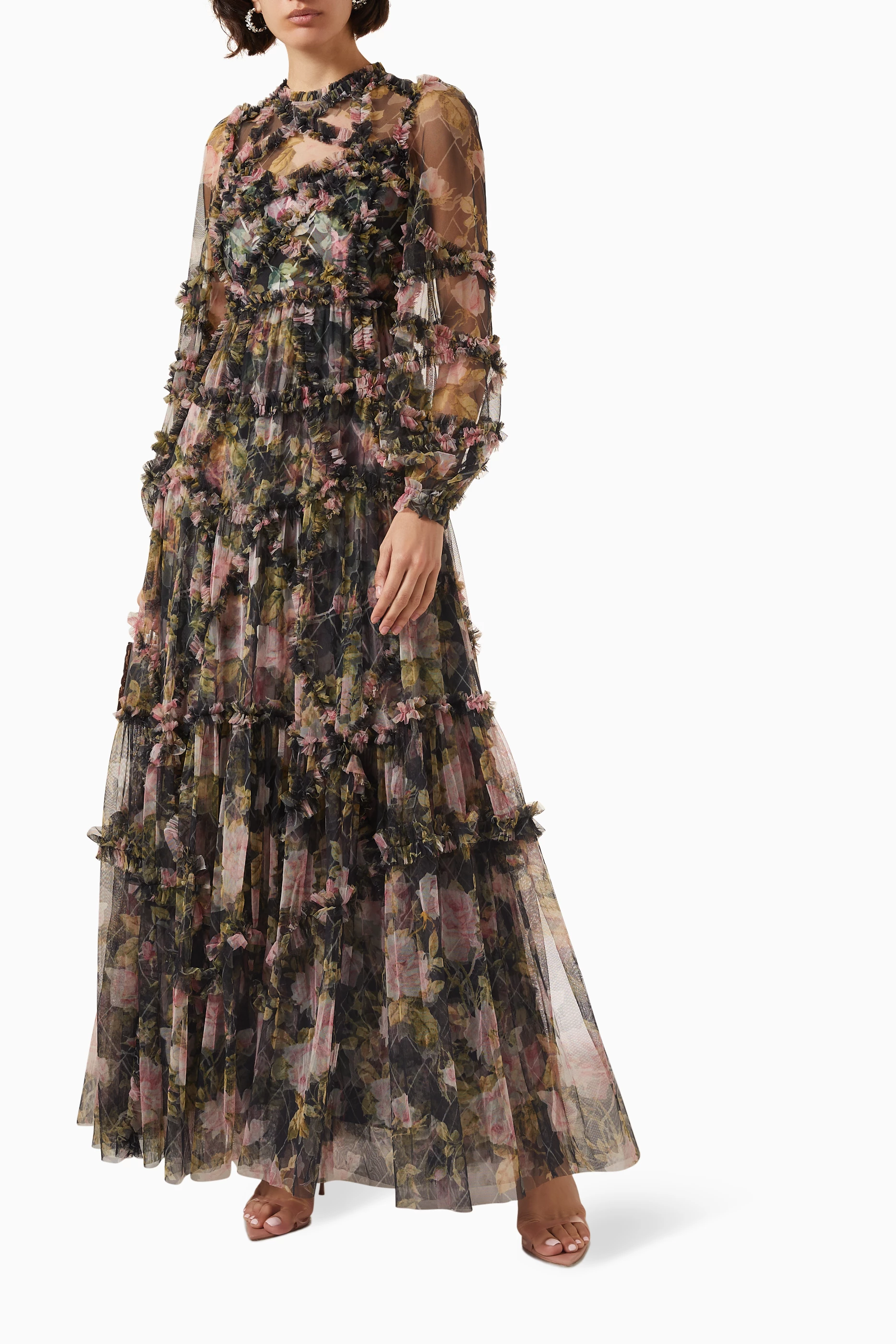 Ruffle gown shop
