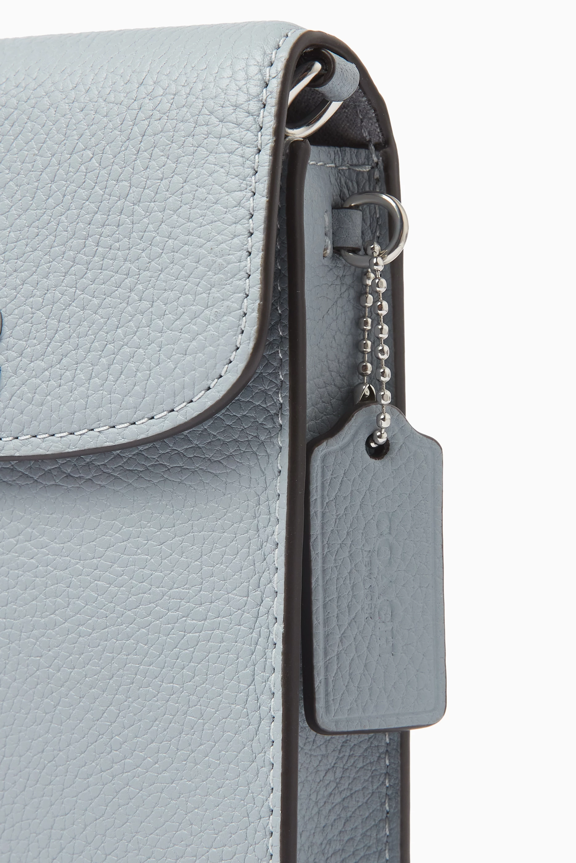 Coach gray crossbody bag shop