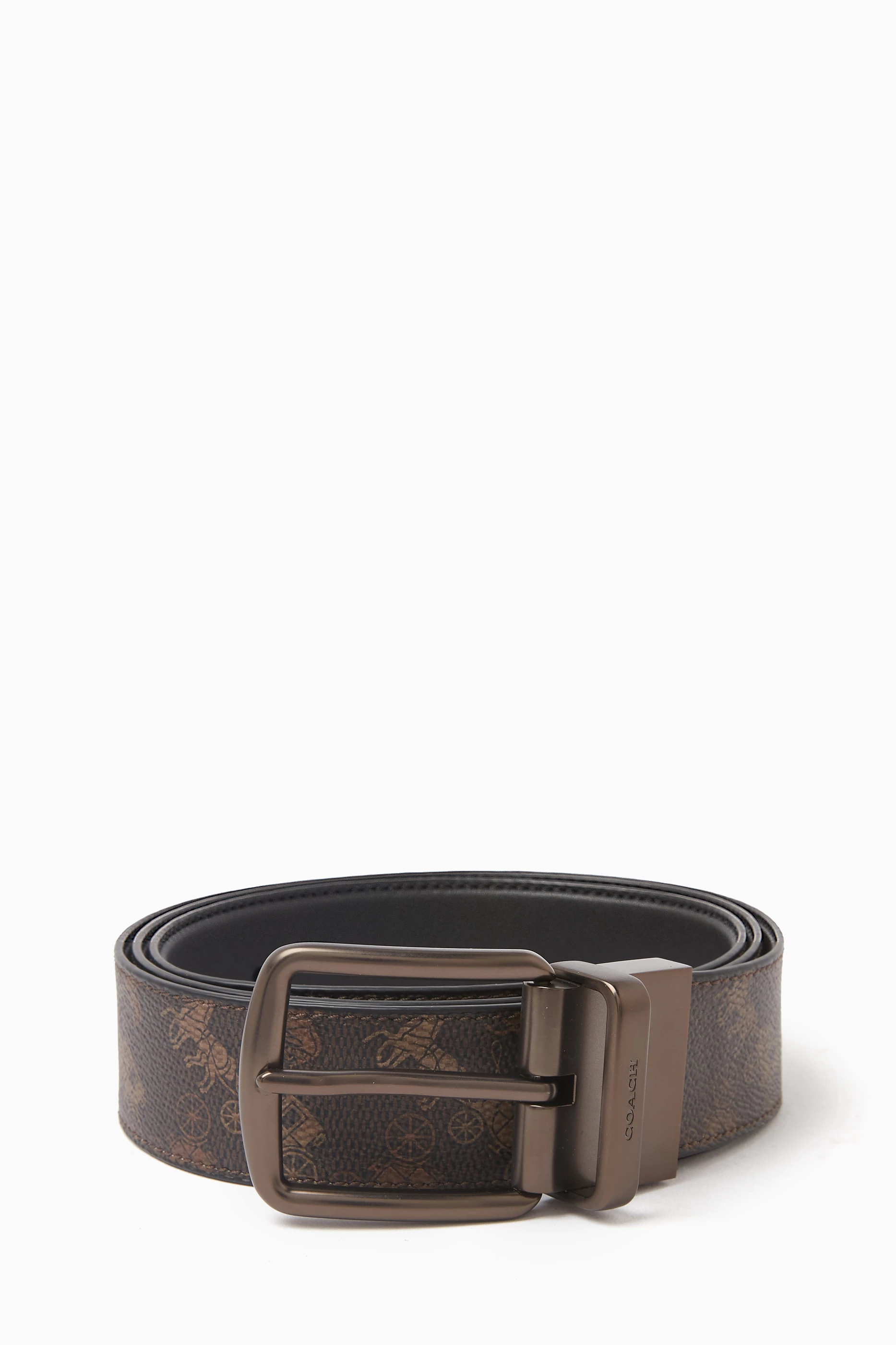 COACH Leather Belt With Two Different Head in Ikeja - Clothing