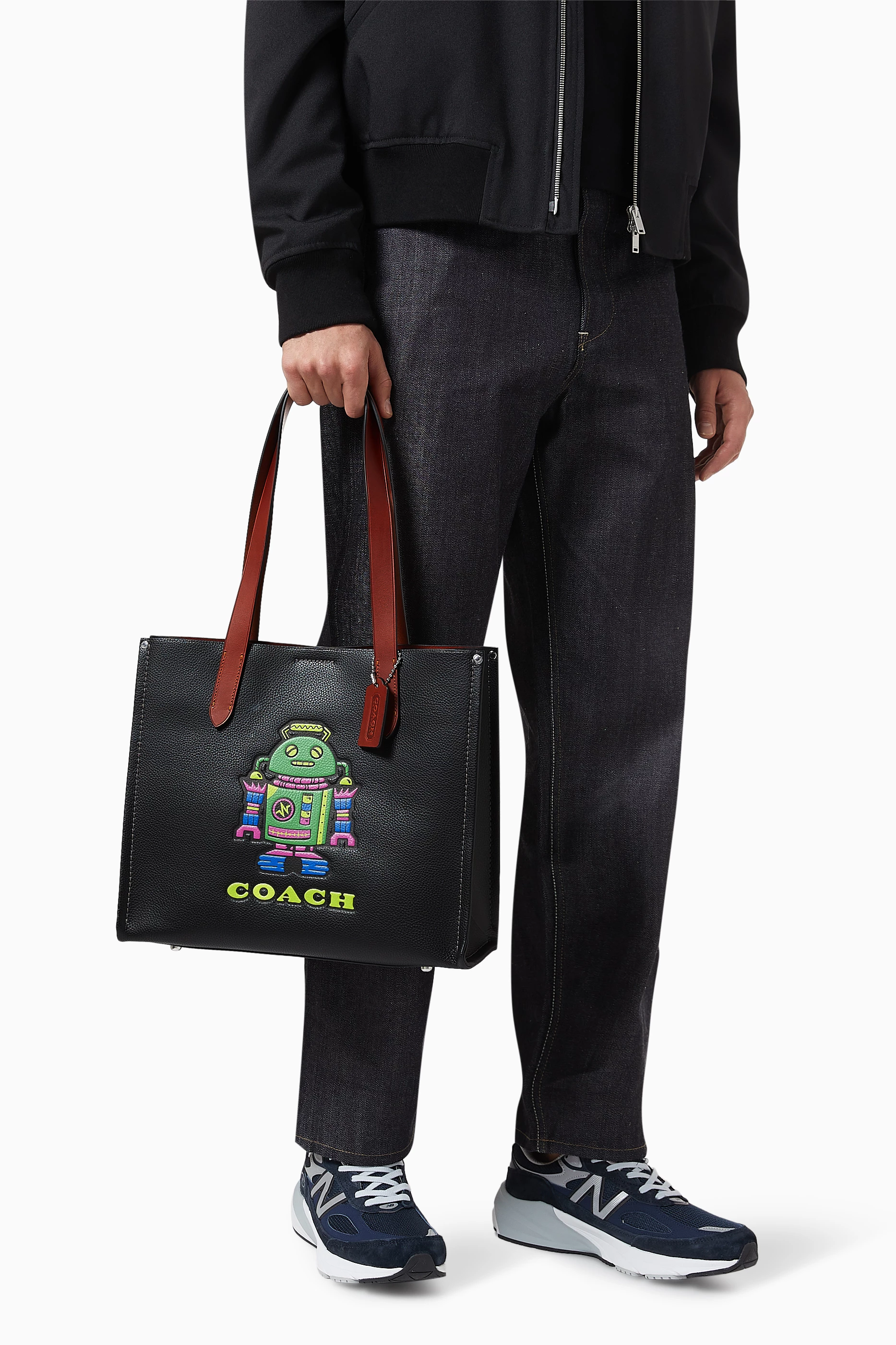 Central tote with zip with rexy and carriage store