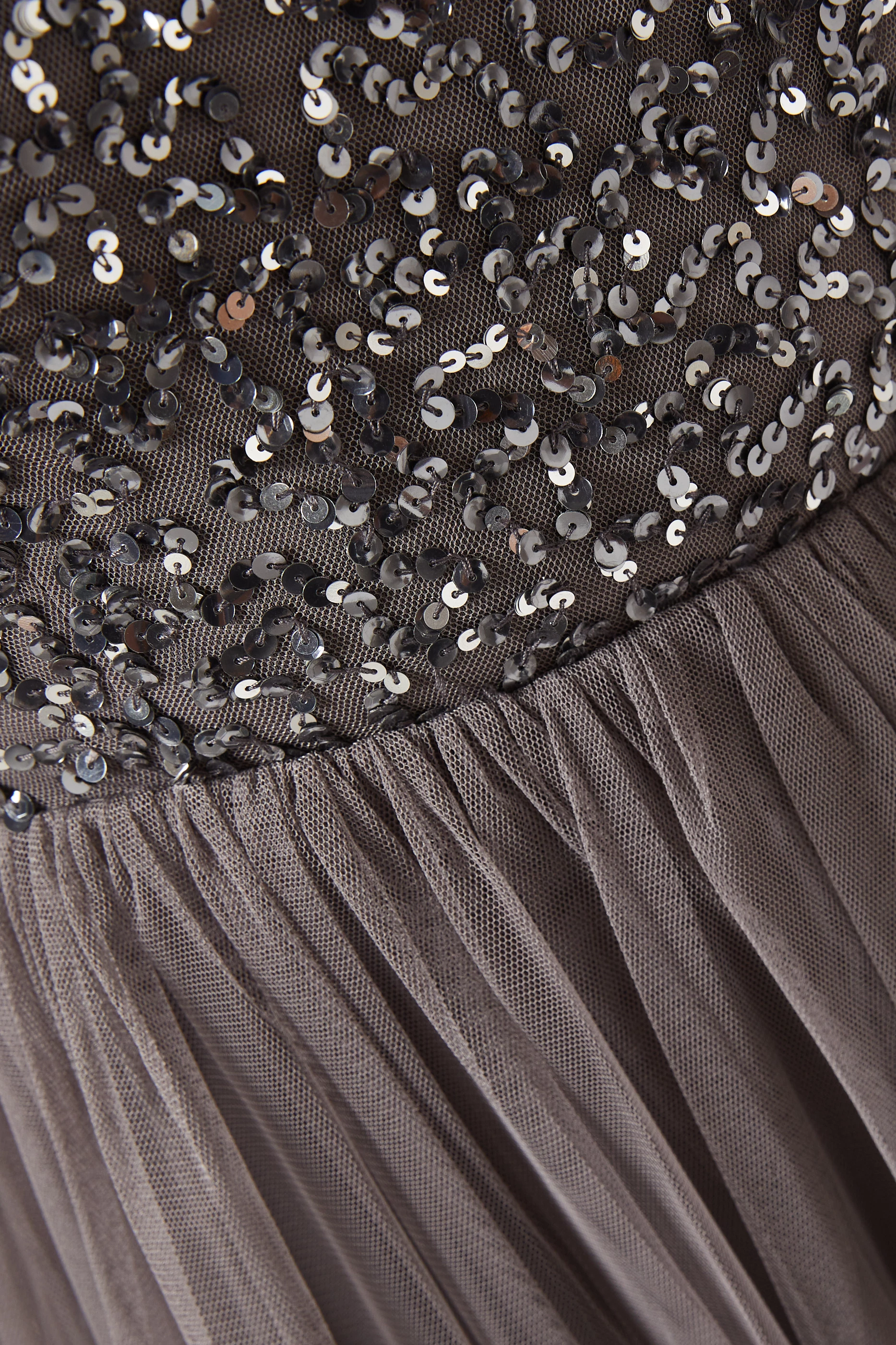 Maya charcoal sequin dress store