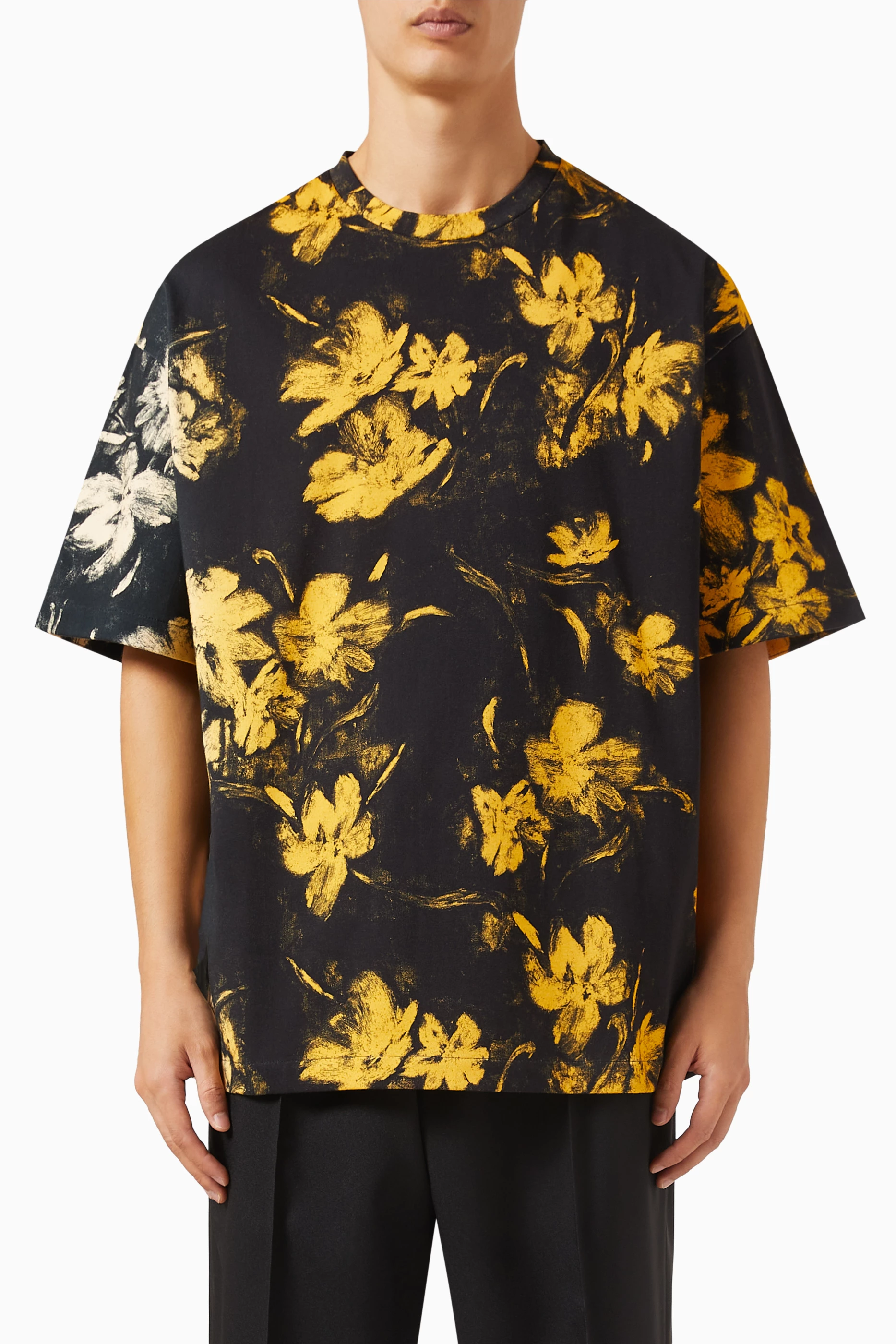 Mens floral t shirts deals
