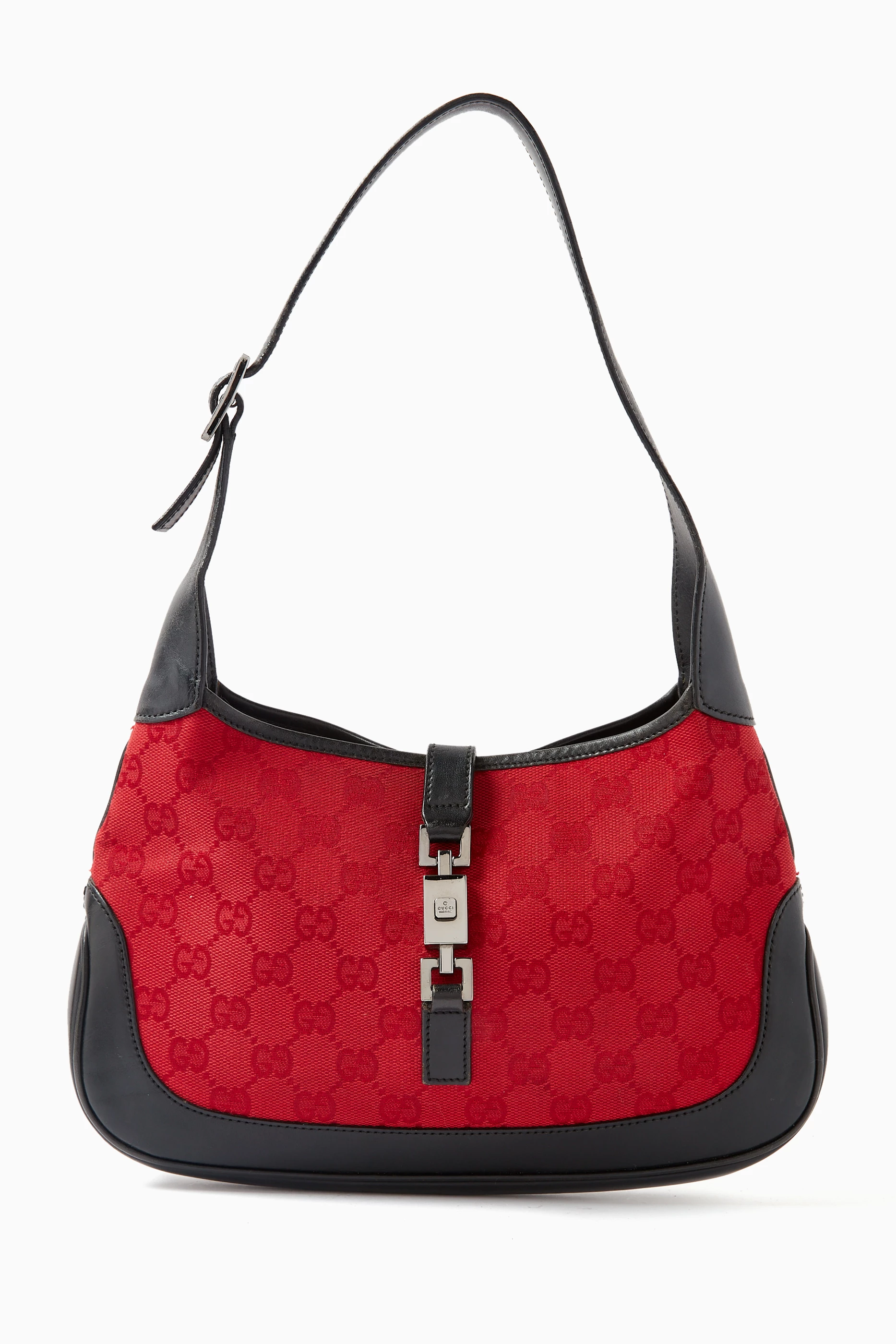 Gucci red online hobo bag