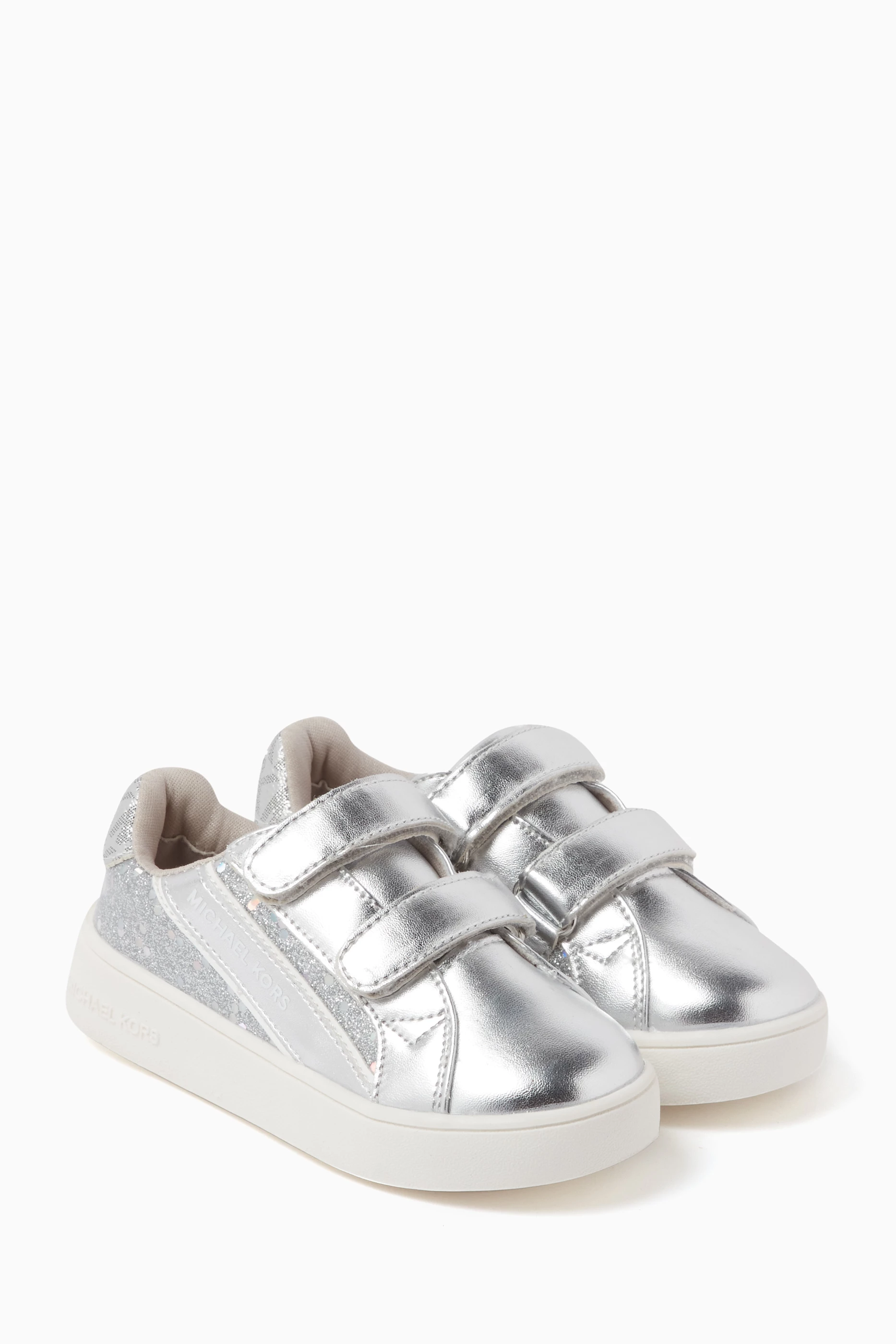 Michael kors silver outlet trainers