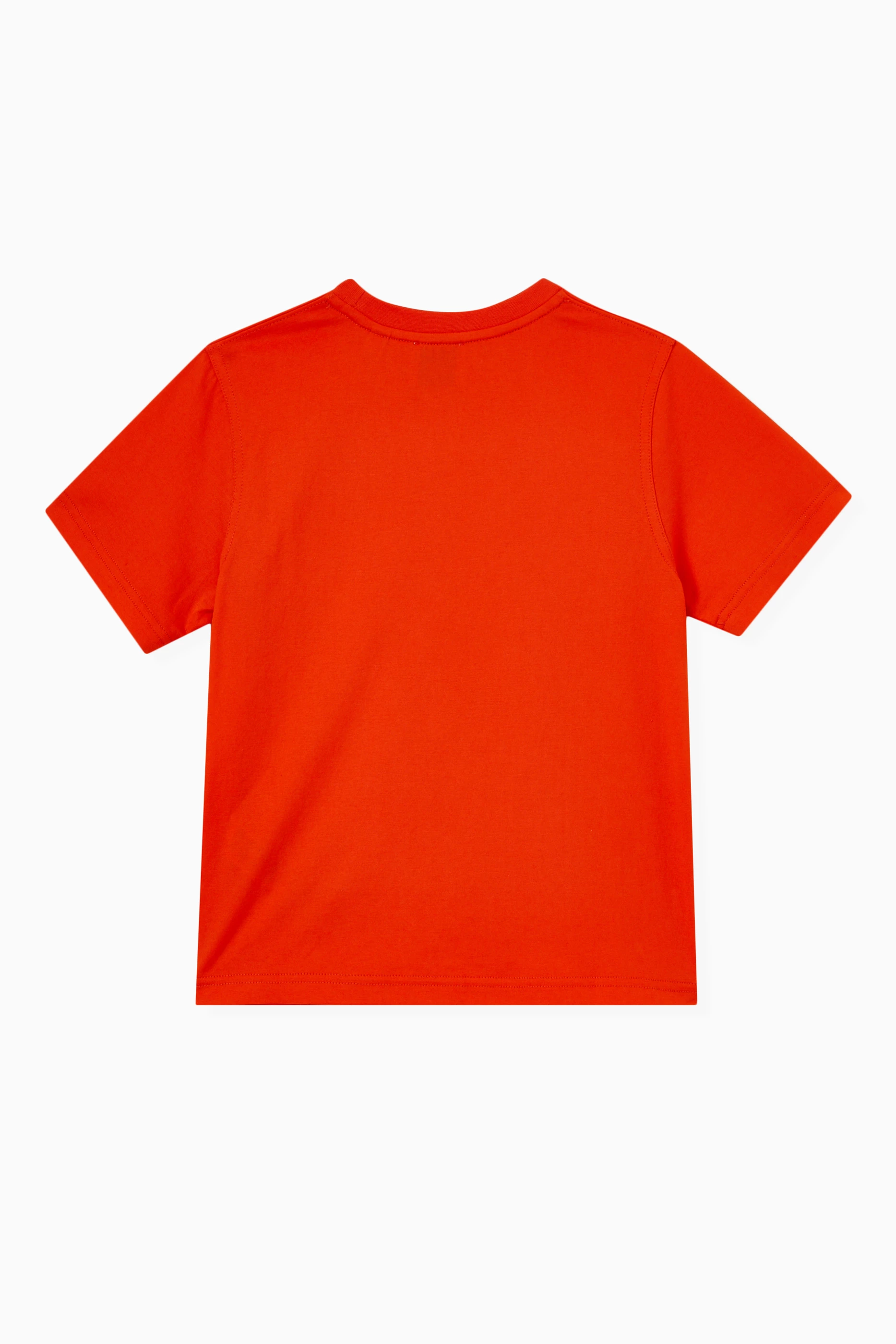 Orange burberry on sale shirt