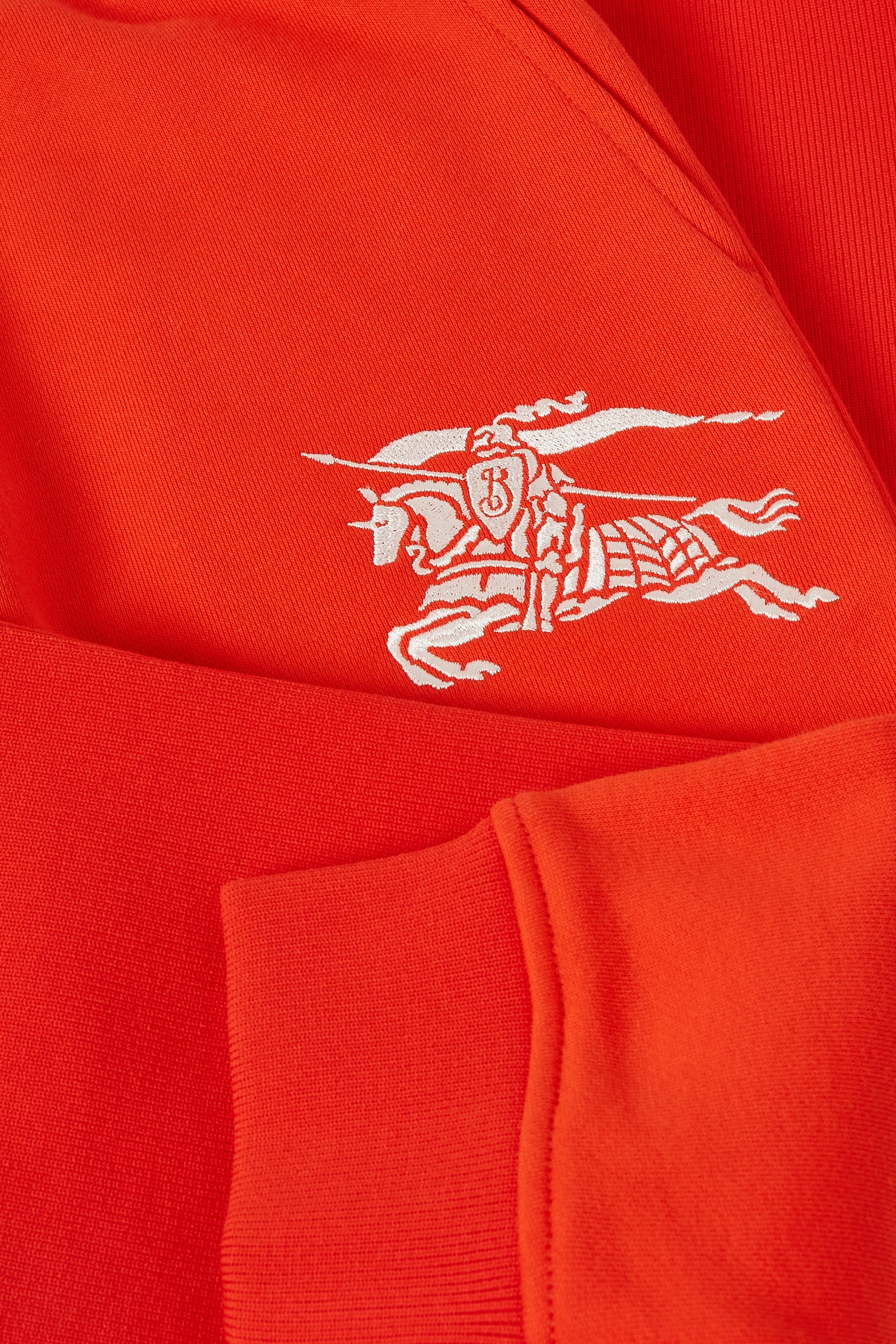 Orange store burberry sweatpants