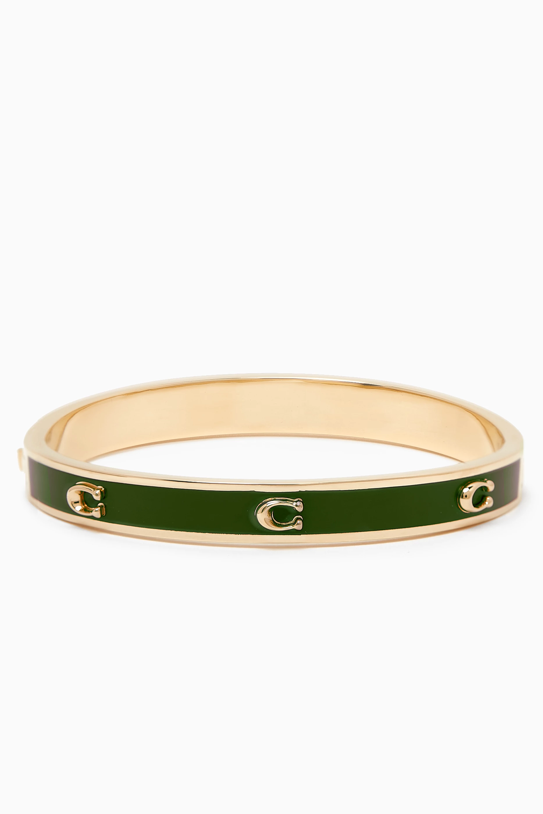Coach clearance hinged bracelet