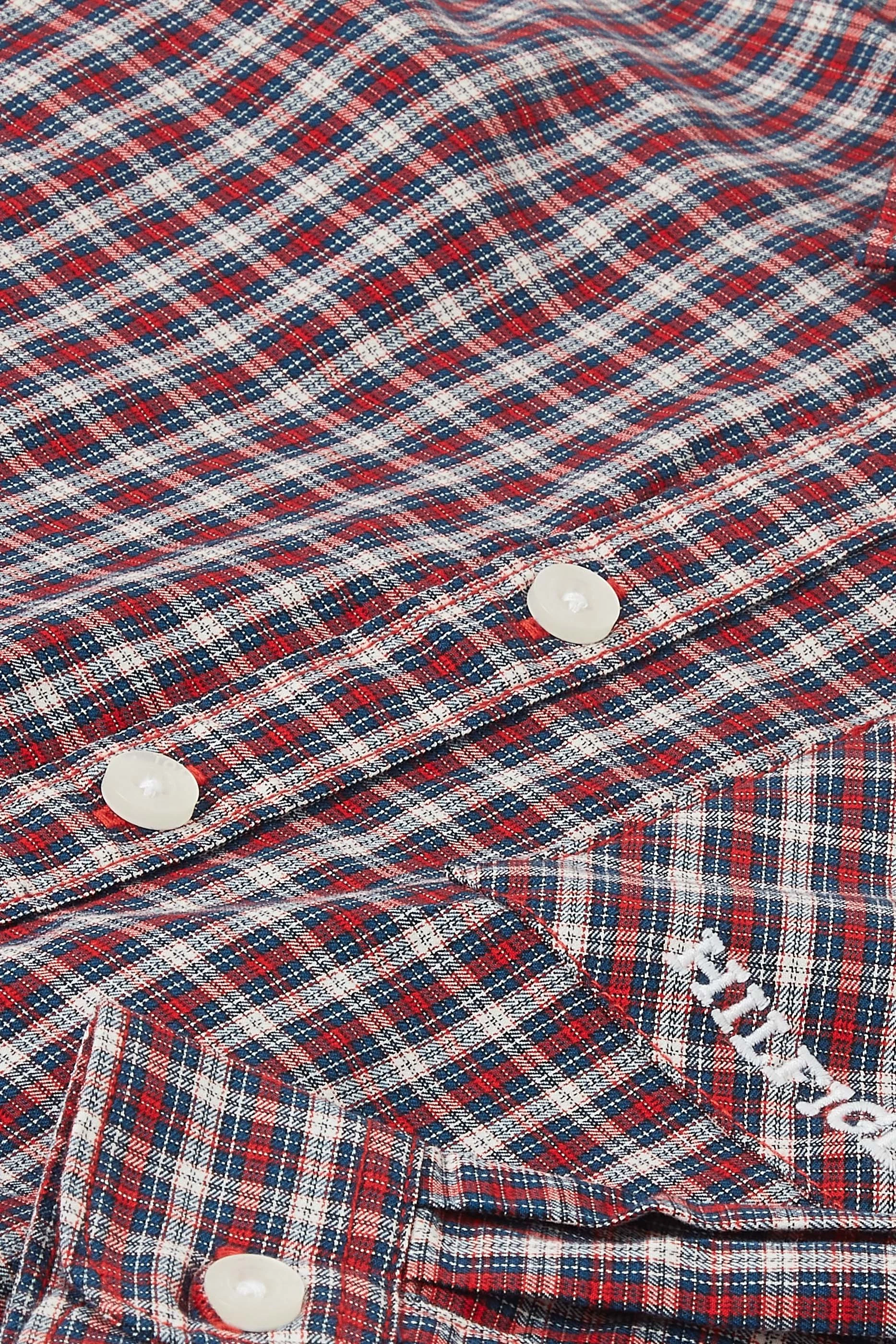 Tommy jeans check shirt sales