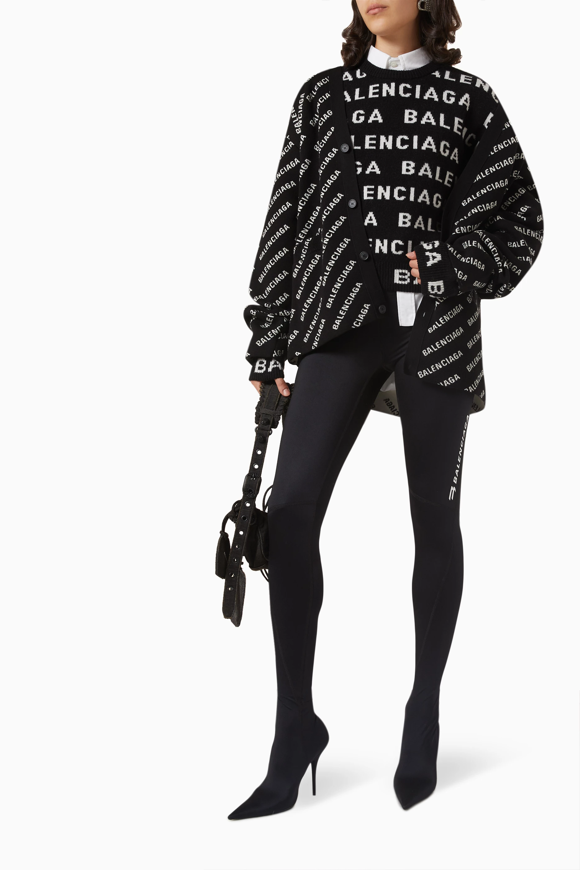 Balenciaga cropped sweater store