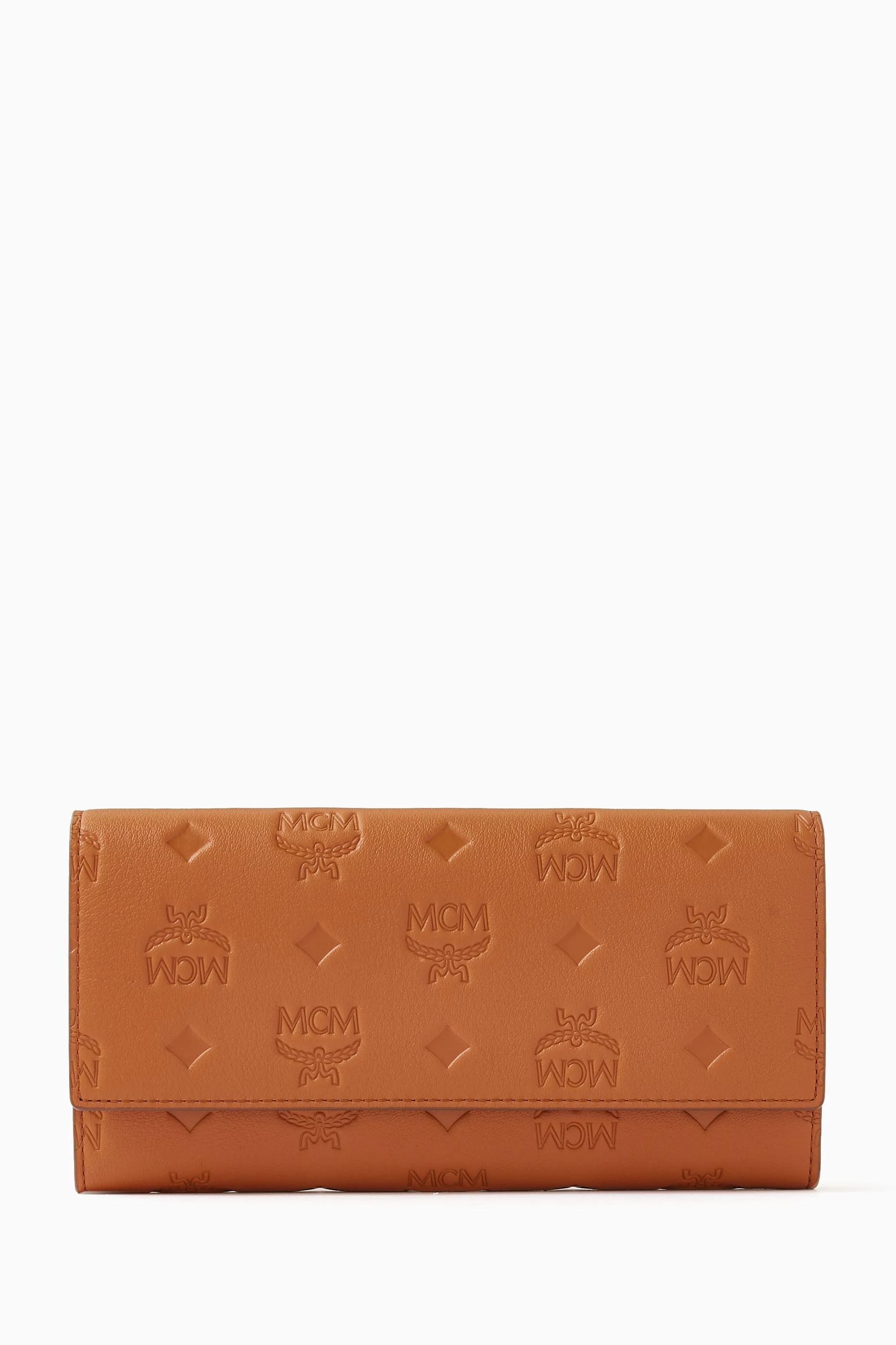 Long wallet hot sale mcm
