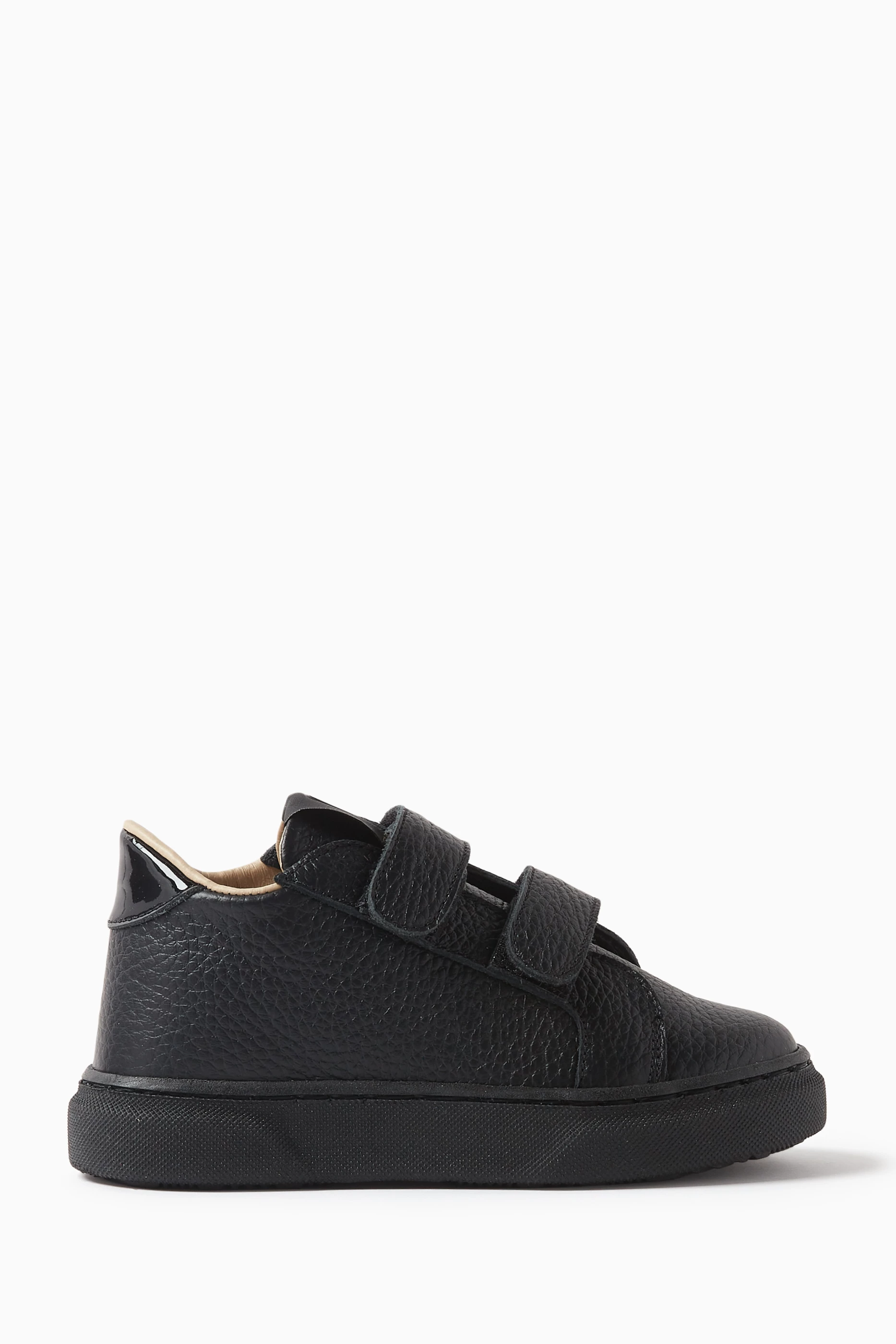 Infant black velcro trainers 2025