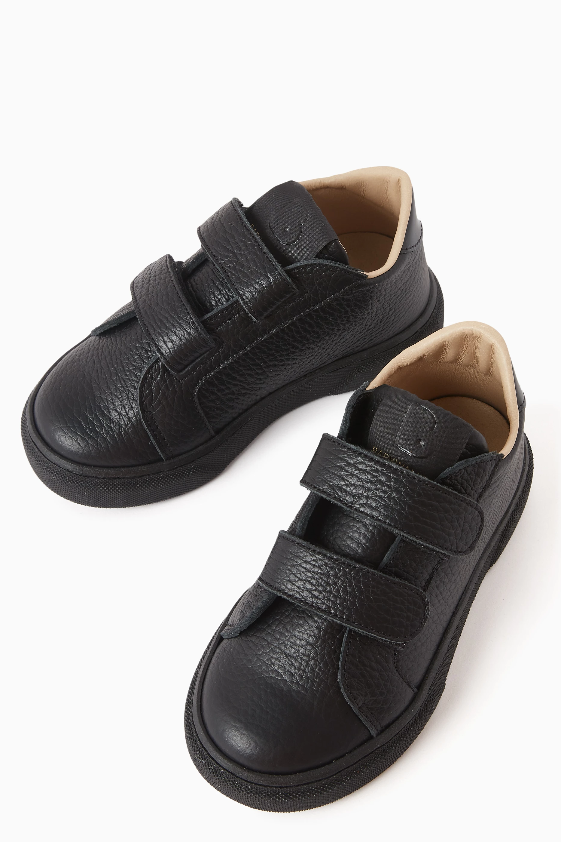 Velcro on sale sneakers black