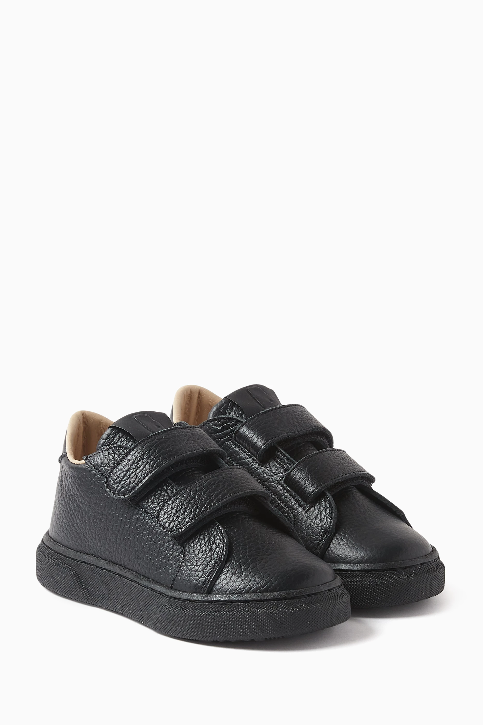 Velcro sneakers black hot sale