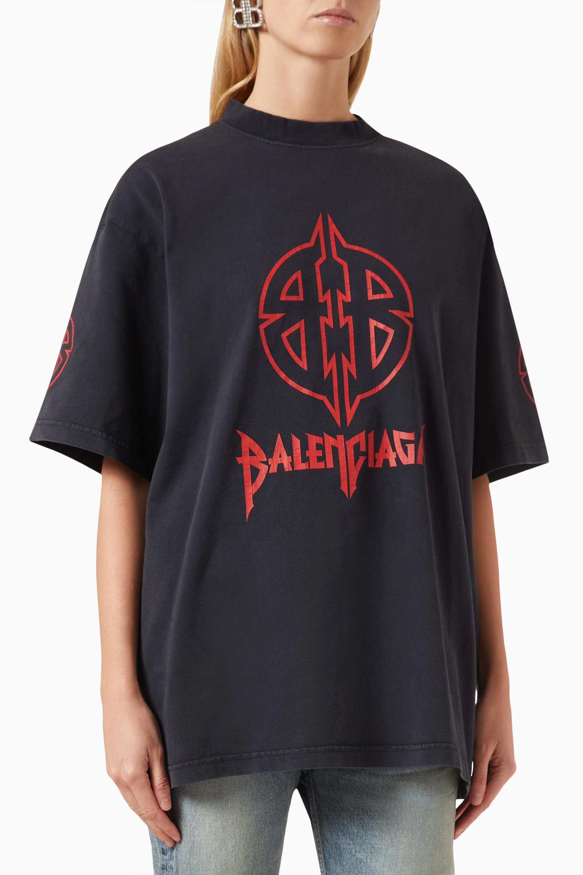 Balenciaga metallica shirt store