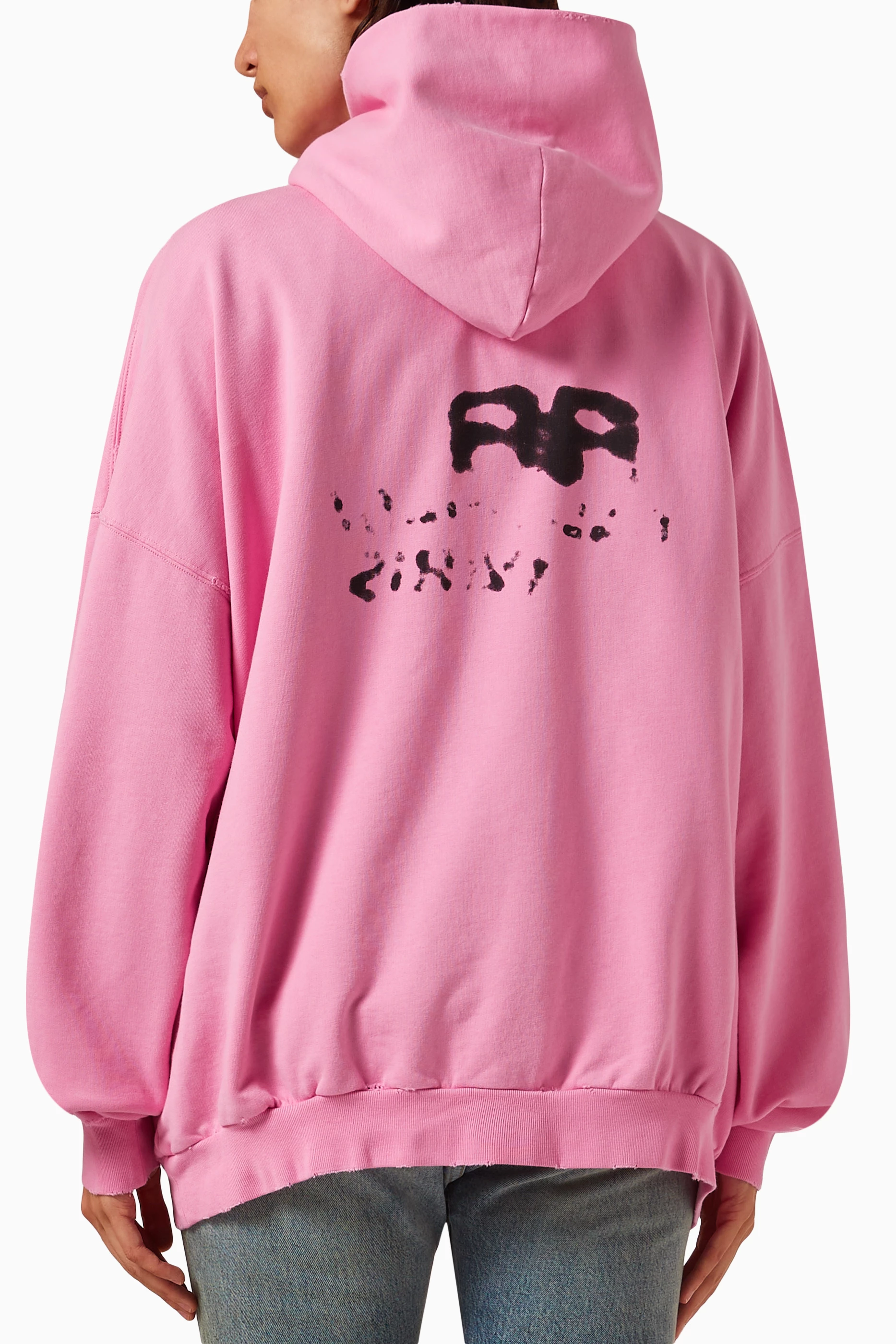 Balenciaga hoodie womens pink store