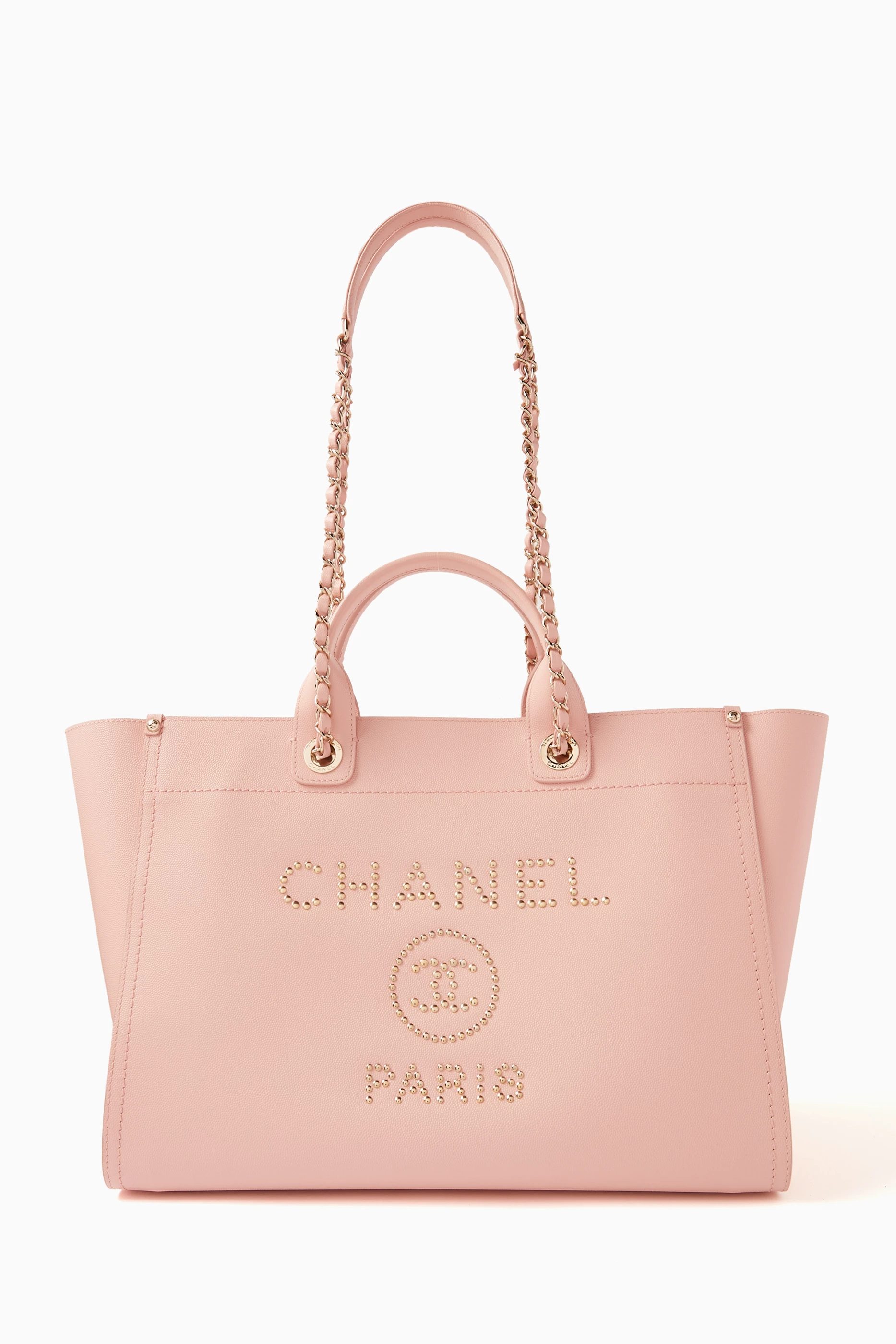 chanel large deauville tote