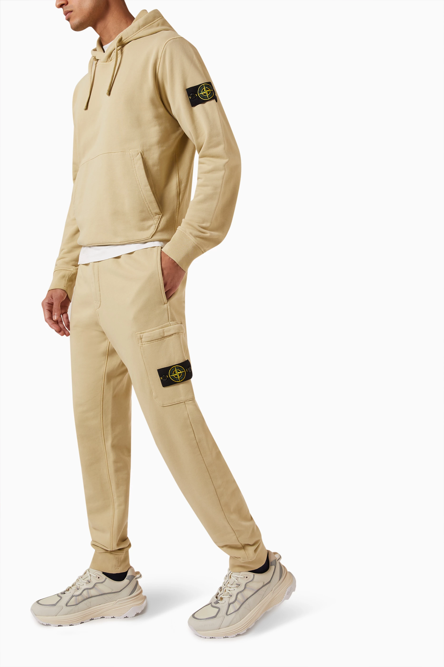 Stone island fleece cargo pants 2025