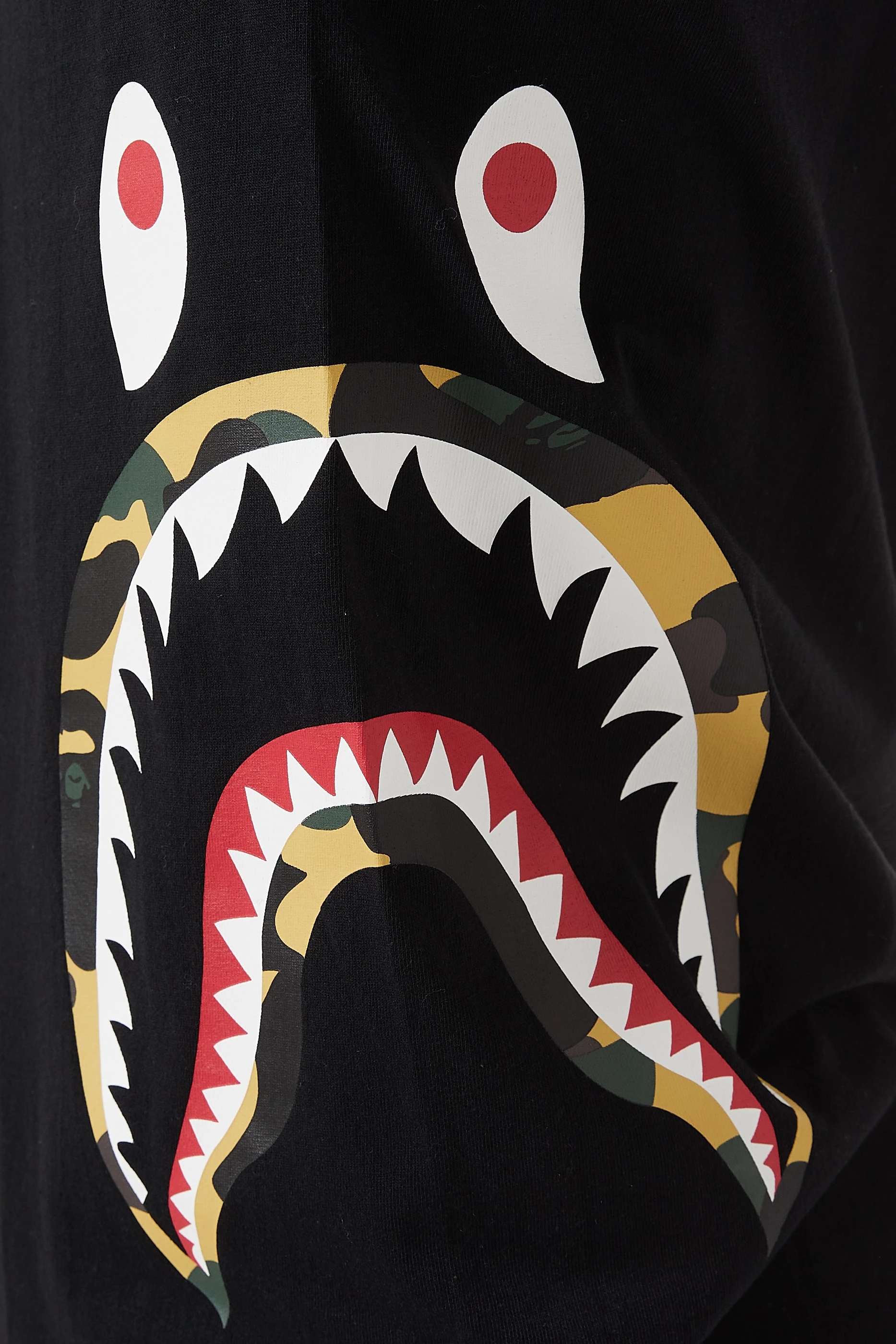 Camo shark clearance shirt
