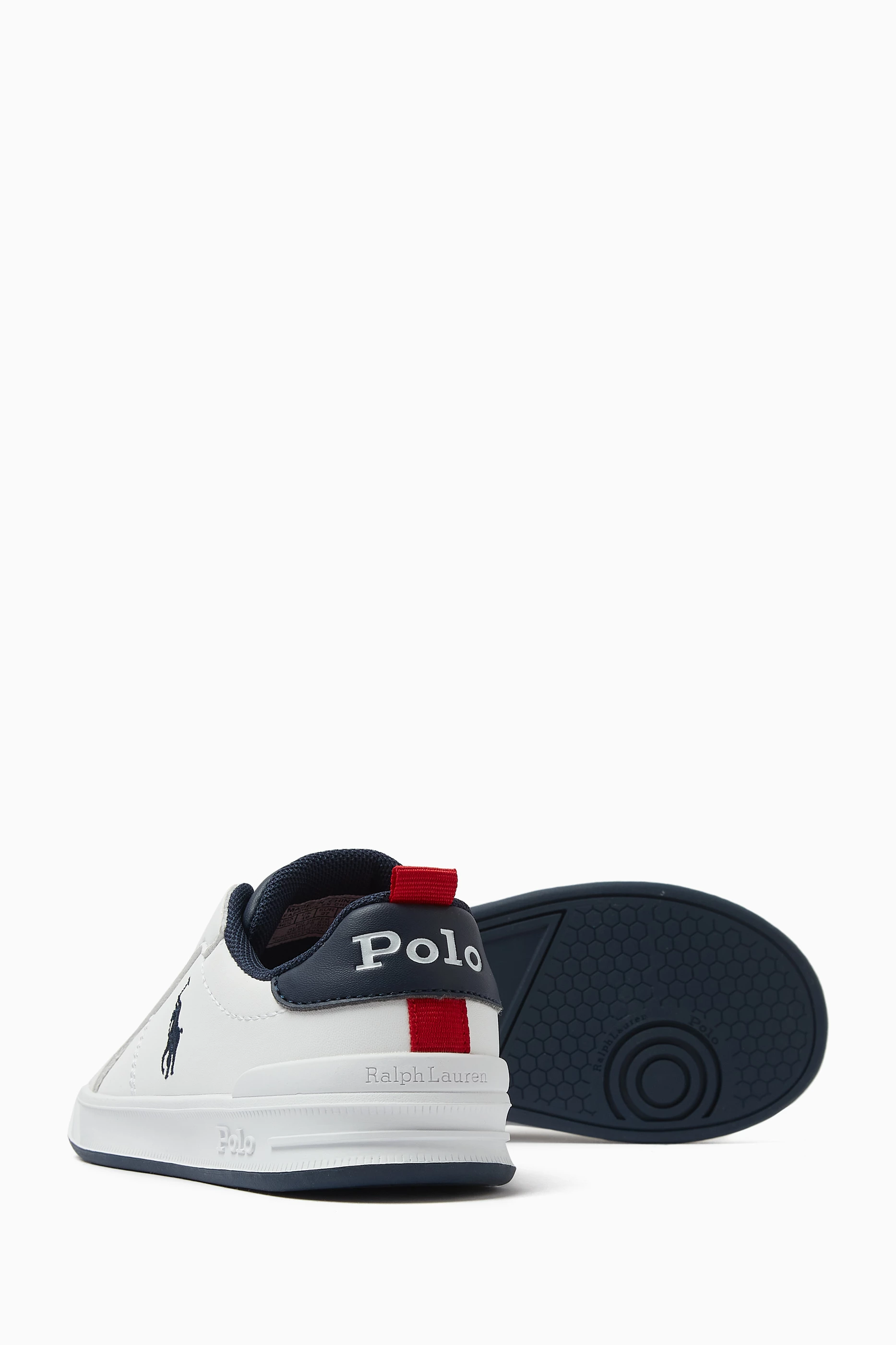 Polo slip shop on sneakers