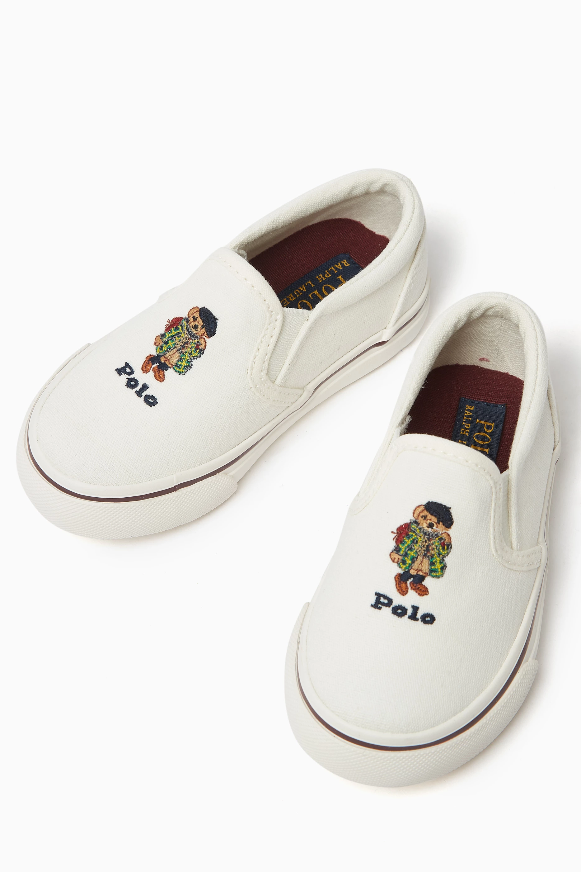 Ralph lauren teddy bear shoes top