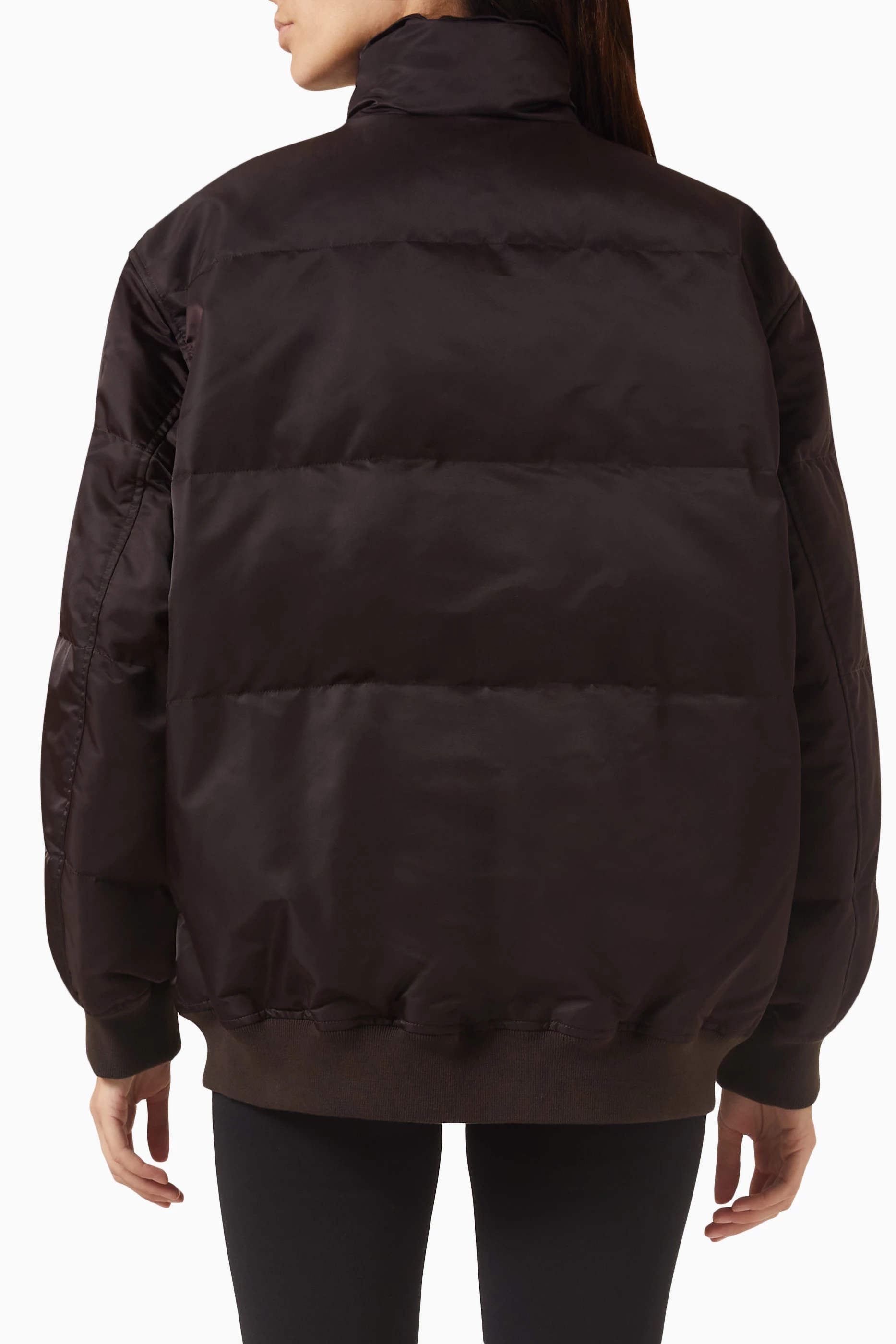 Oversized puffer deals jacket women's