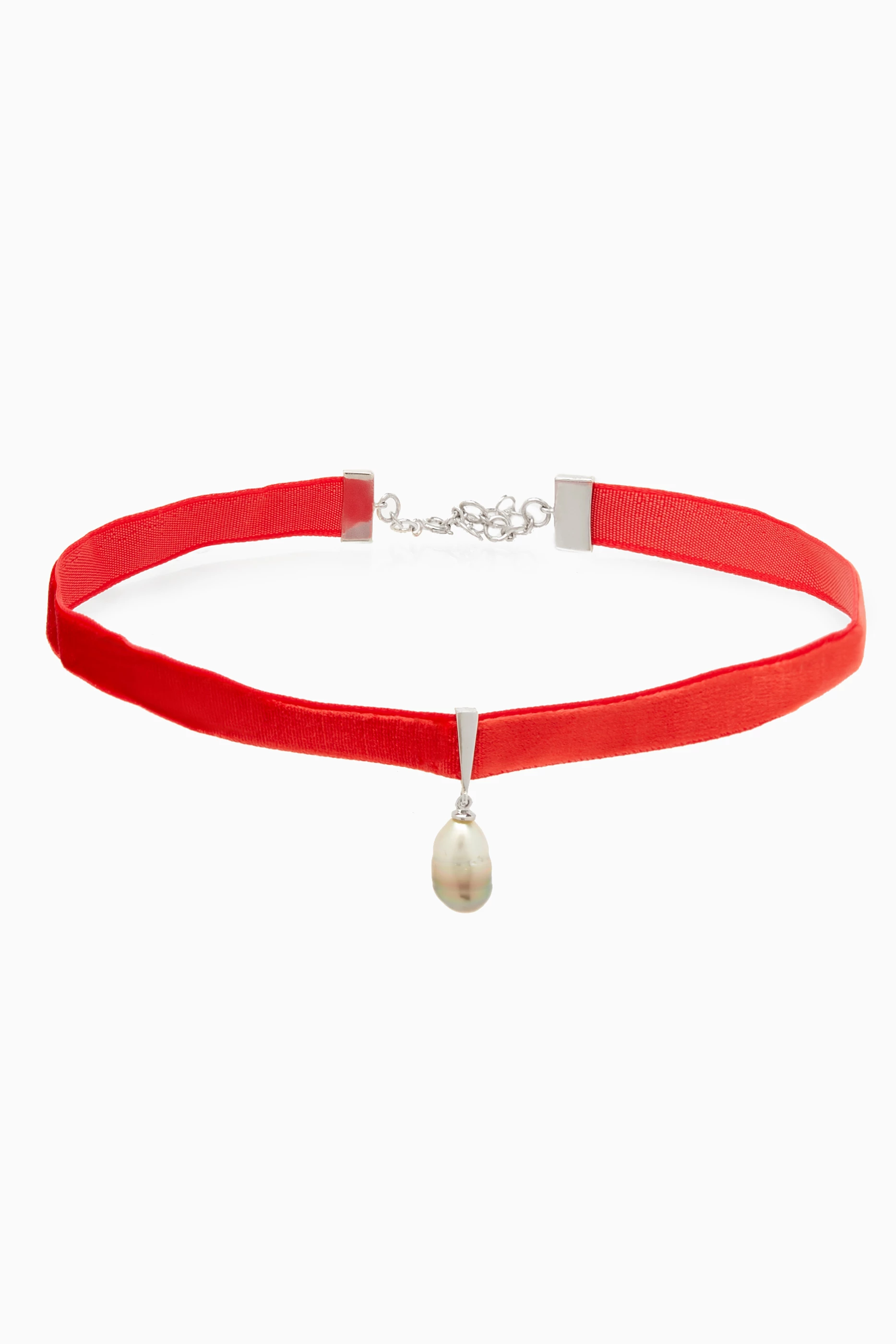 Red lace outlet necklace