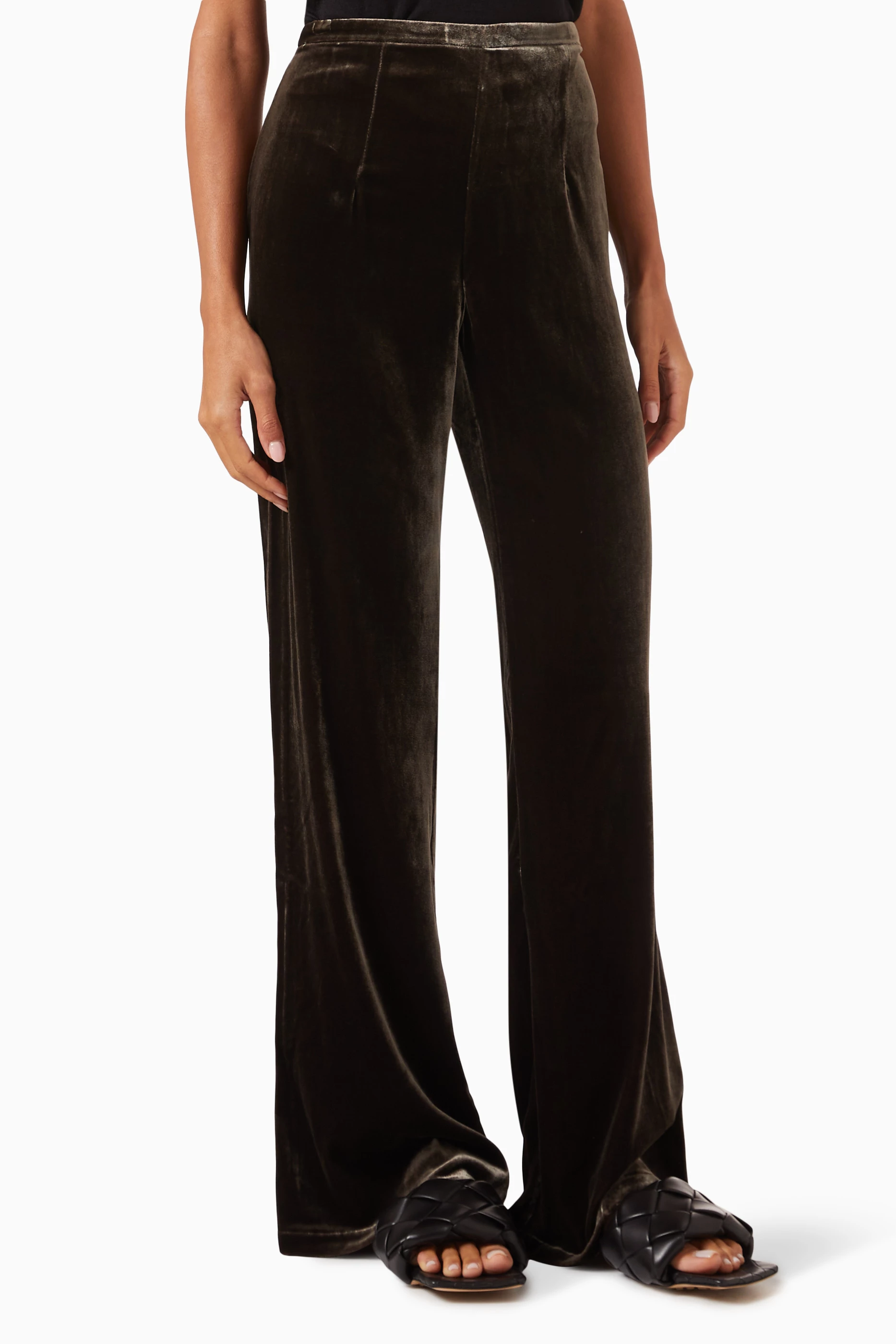 Velvet pants for sales women