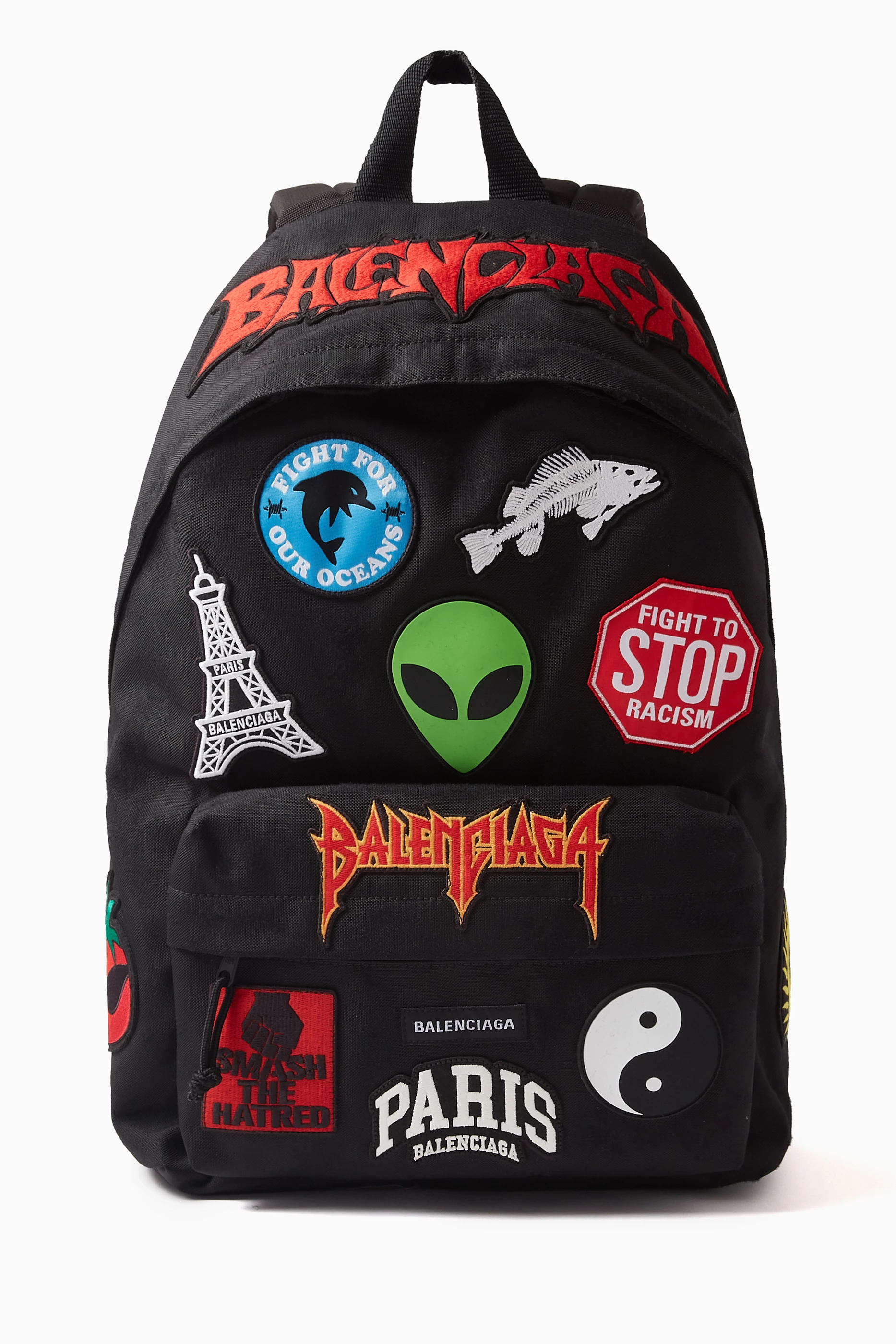 Balenciaga graffiti backpack hotsell