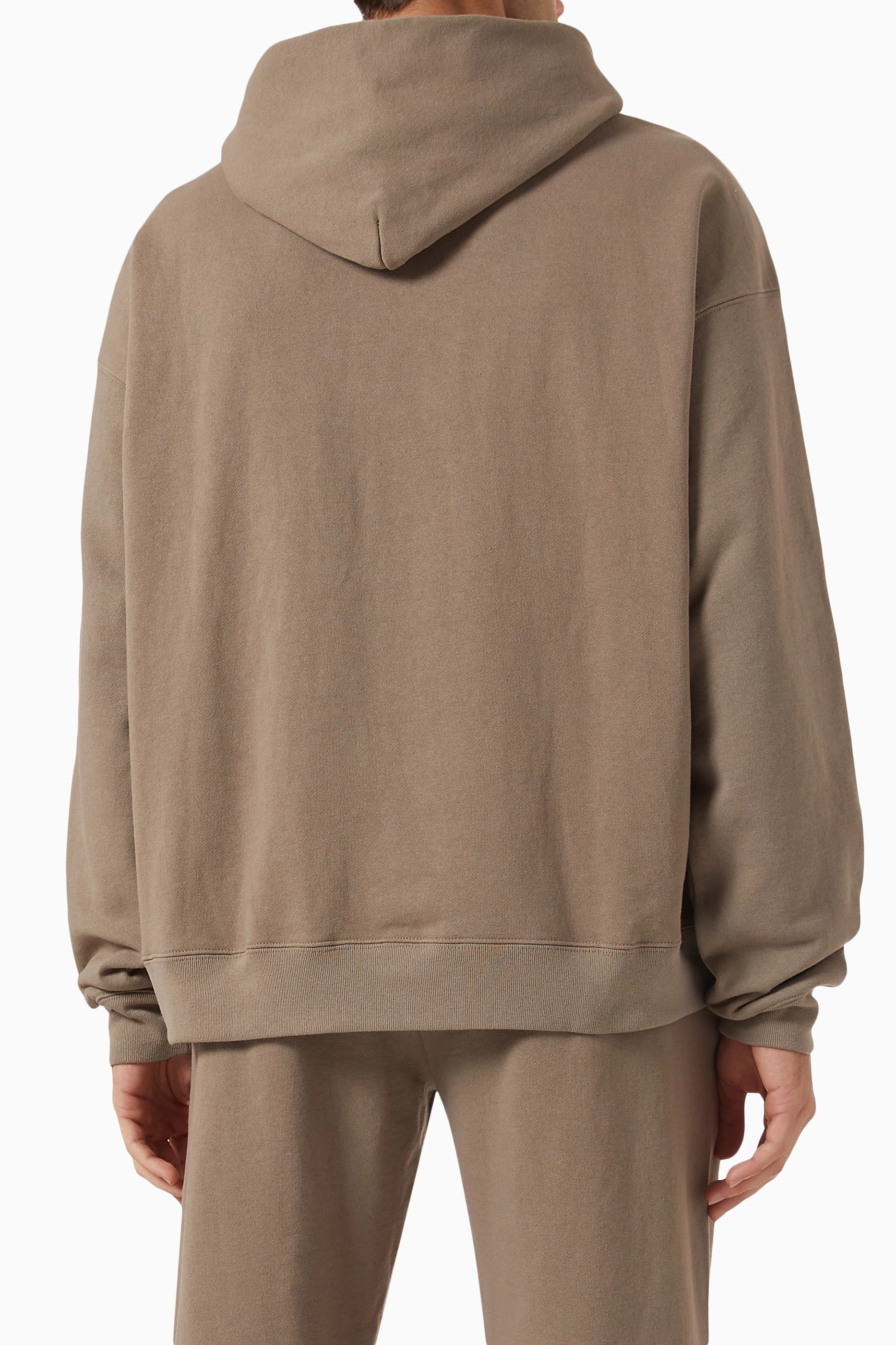 Buy Museum of Peace & Quiet Brown Wordmark Hoodie in Cotton