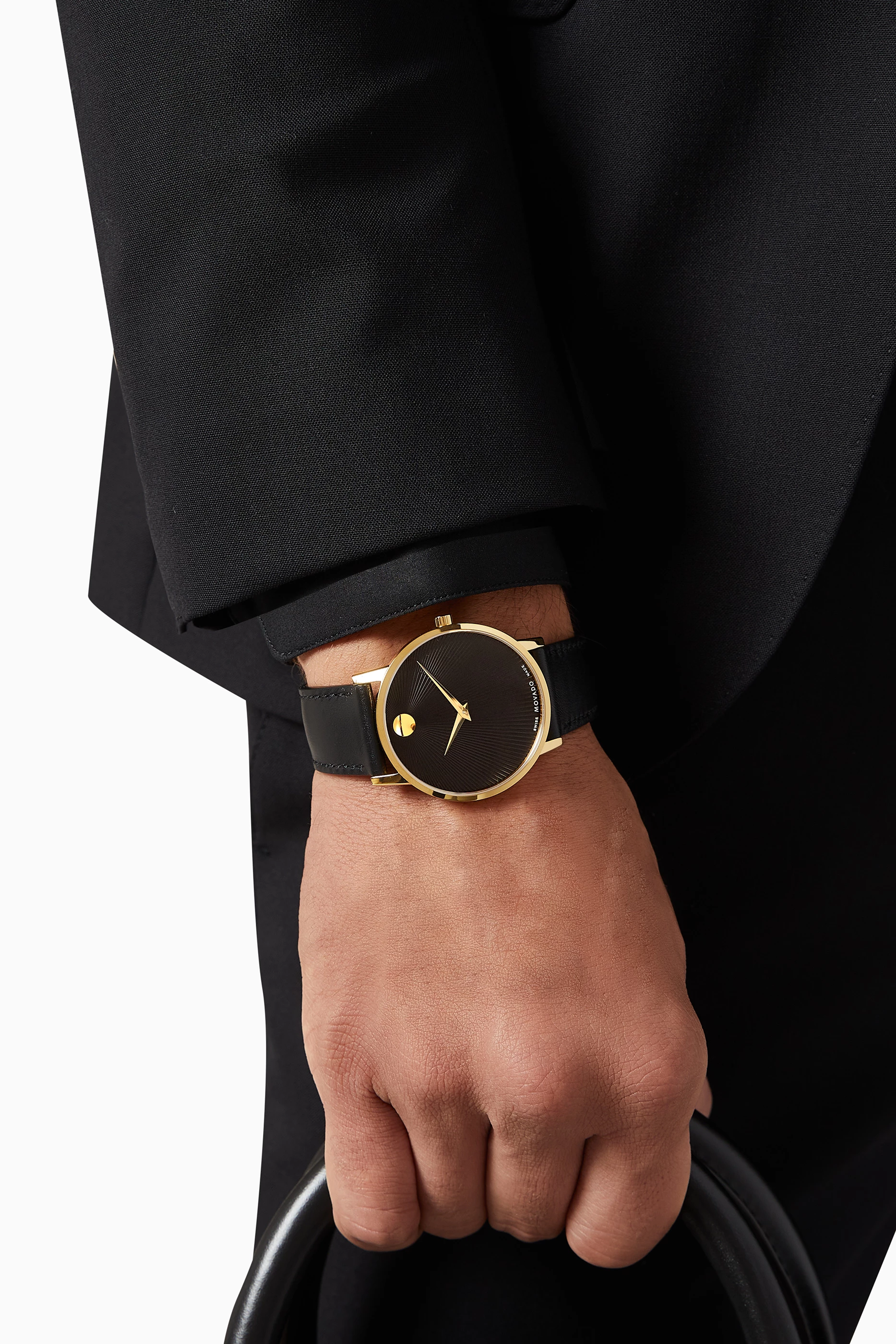 Buy Movado Black Museum Classic Quartz Watch 40mm for Men in UAE