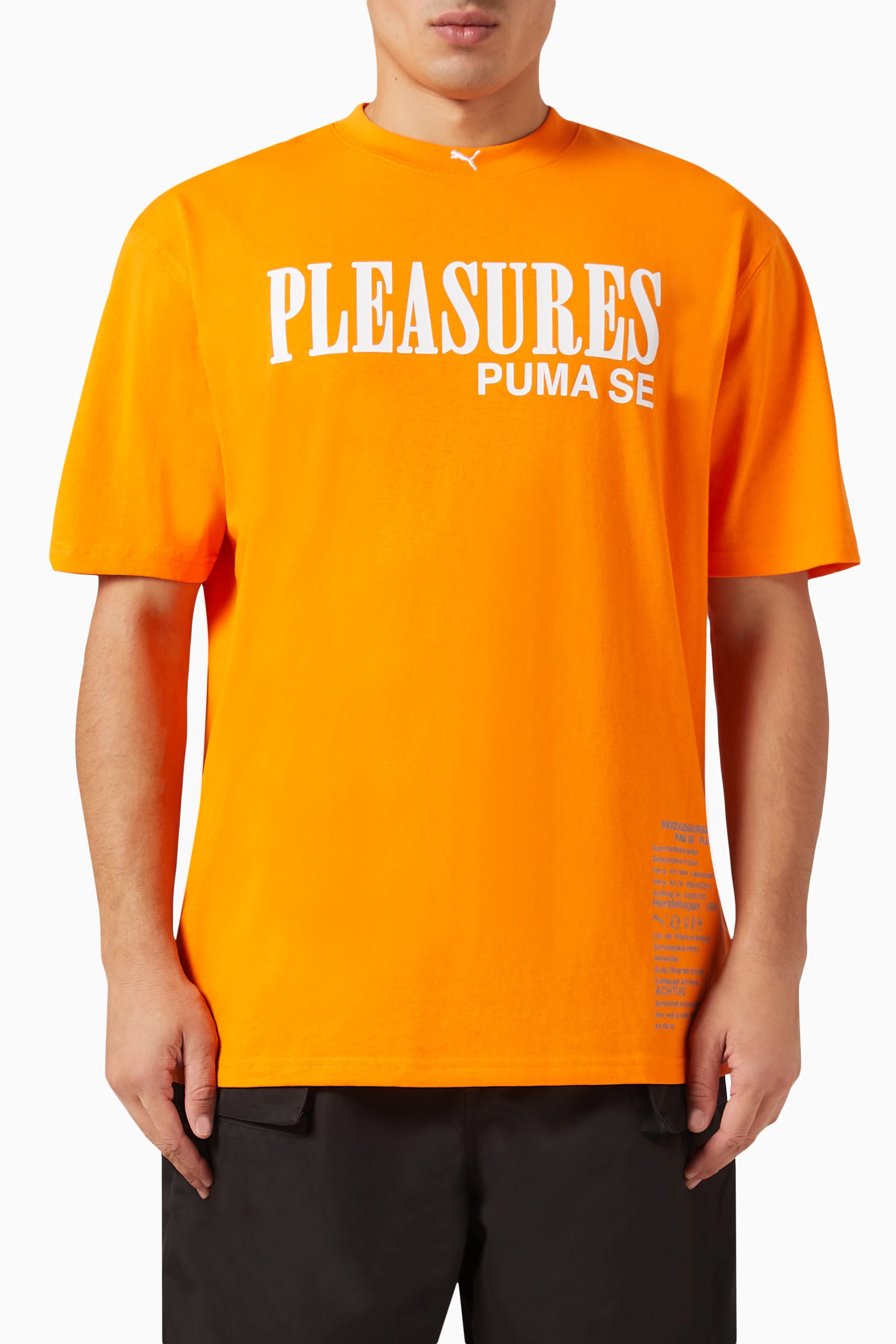 Orange new arrivals t shirt